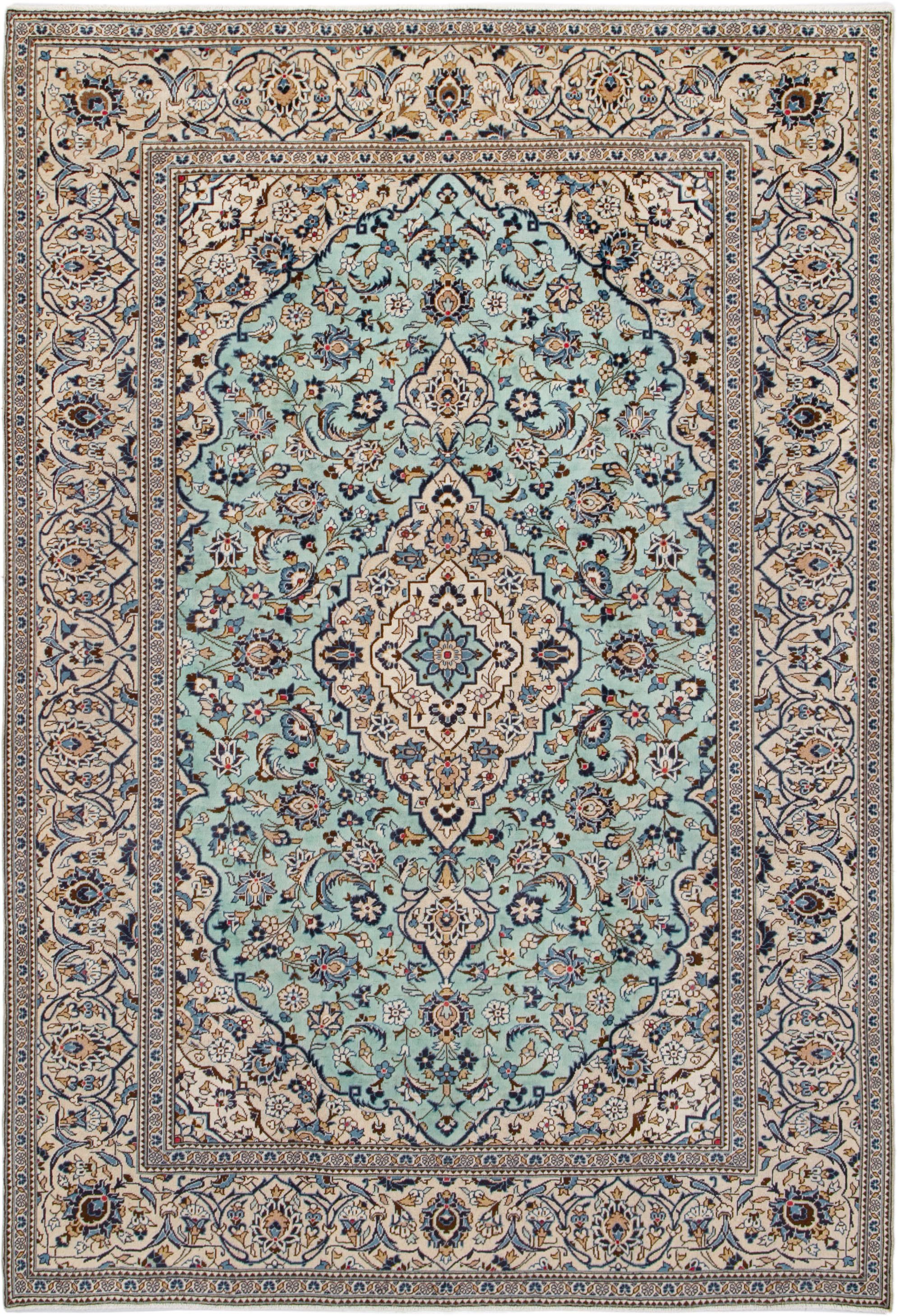 Carpet Avenue Teppich Keshan Patina 346x237, Rechteck, Höhe: 7 mm