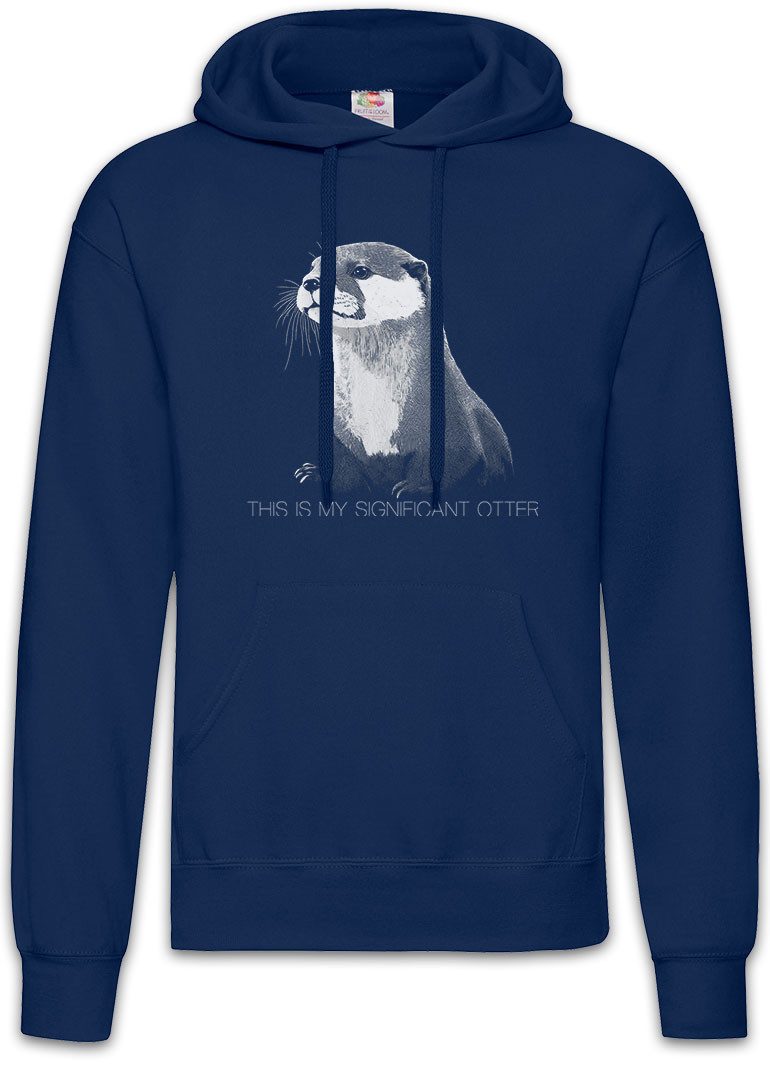 Hoodie This Is My Significant Otter Herren Hoodie Fun Comedy Humor Comedian