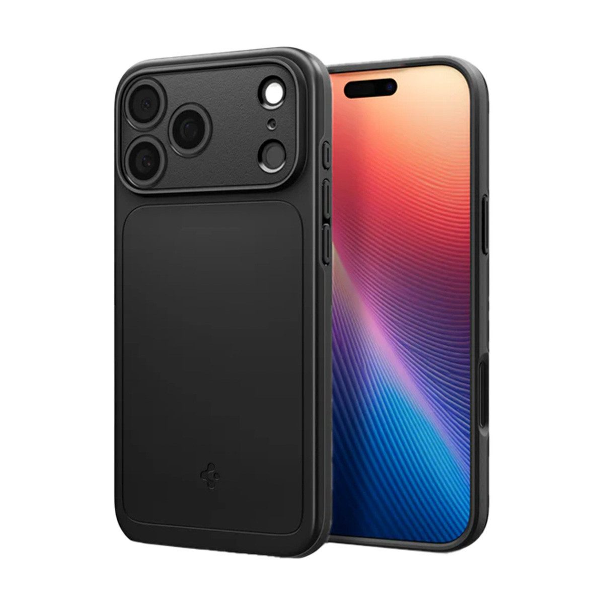 Spigen Backcover Spigen Thin Fit Backcover mit MagSafe Apple iPhone 17 Pro - Black