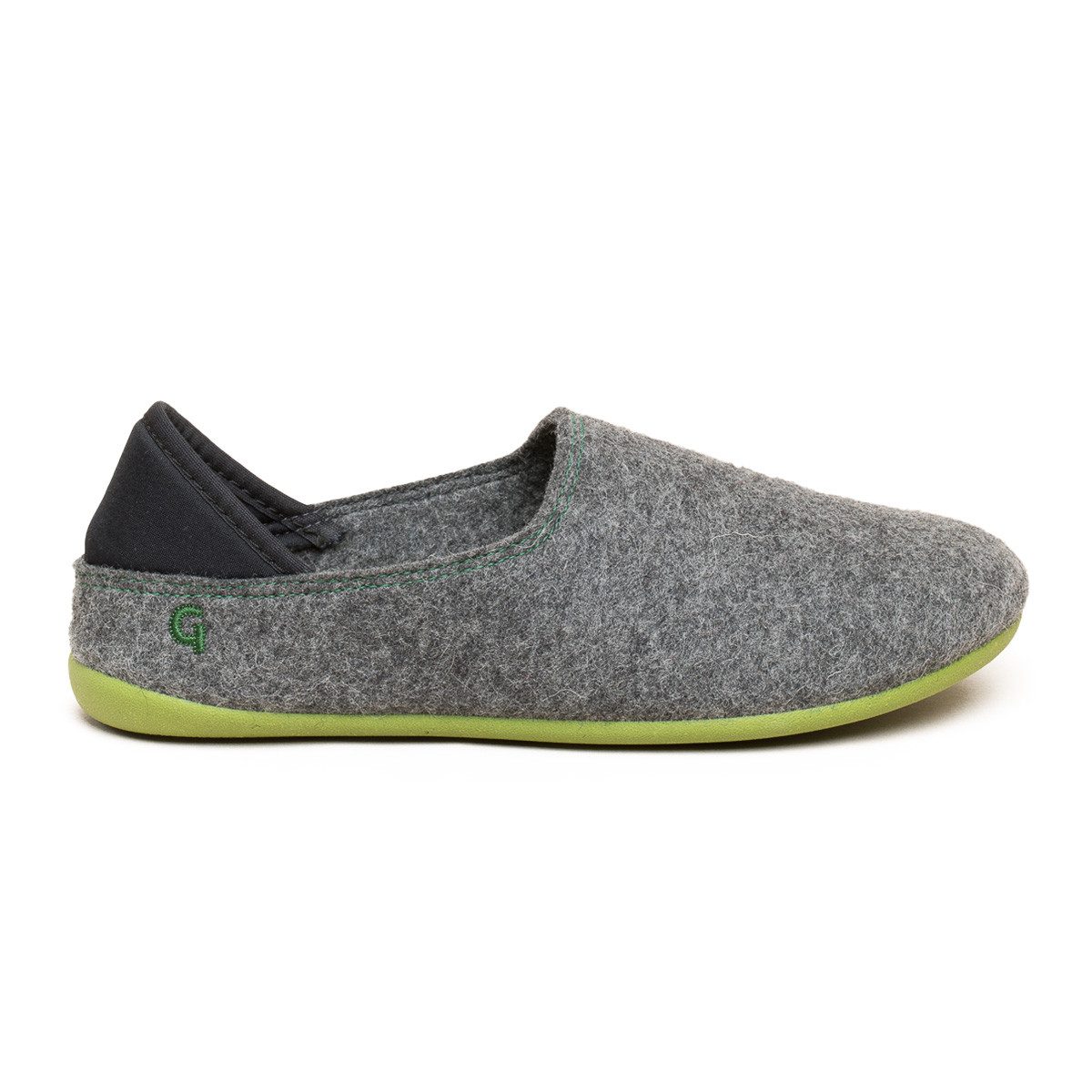 Gottstein Wool Slip-On Hausschuh Hausschuh - Slipper für draußen und drinnen, Aus 100% Schurwolle – Bild 2 von 4