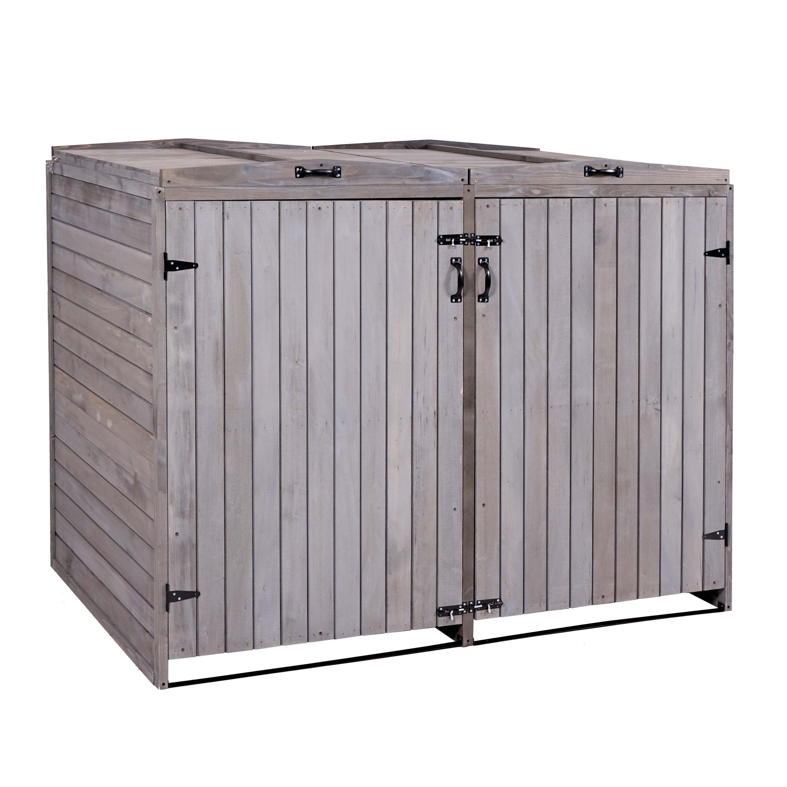 Mülltonnenbox XL Mülltonnenverkleidung in verschiedenen Ausführungen