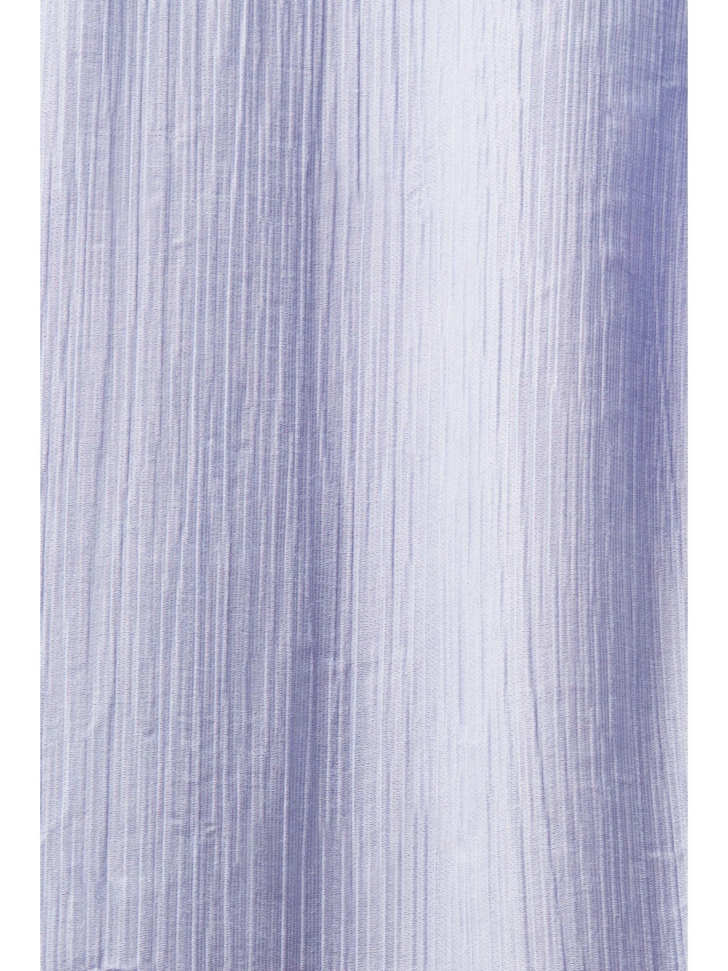 BLUE Langarmbluse Longsleeve in LAVENDER Crinkle-Optik LIGHT Collection Esprit