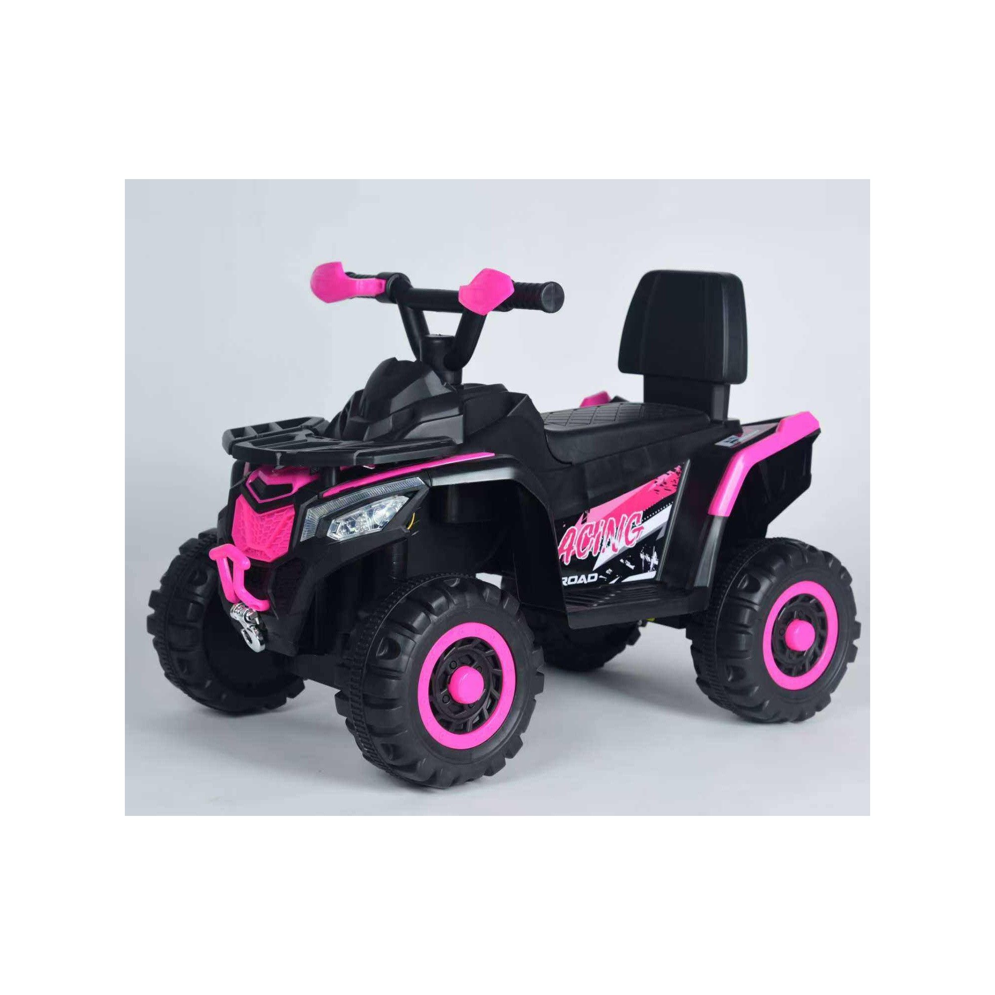 BoGi Elektro-Kinderquad Kinderfahrzeug 6V – LED, Musik & Hupe Kindermotorra günstig online kaufen