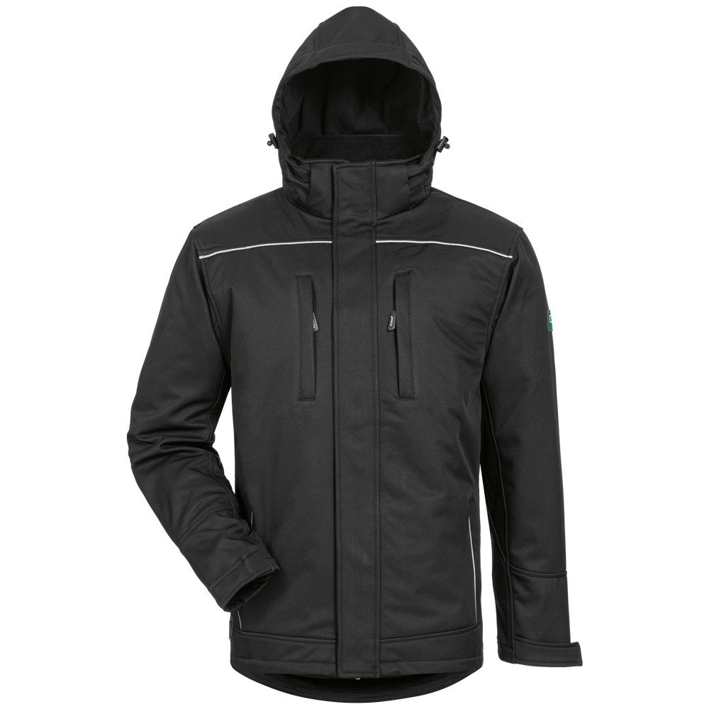 Elysee Schutzjacke IKAROS Winter-Softshelljacke mit Kapuze ELYSEE® Schwarz/Schwarz, 2004