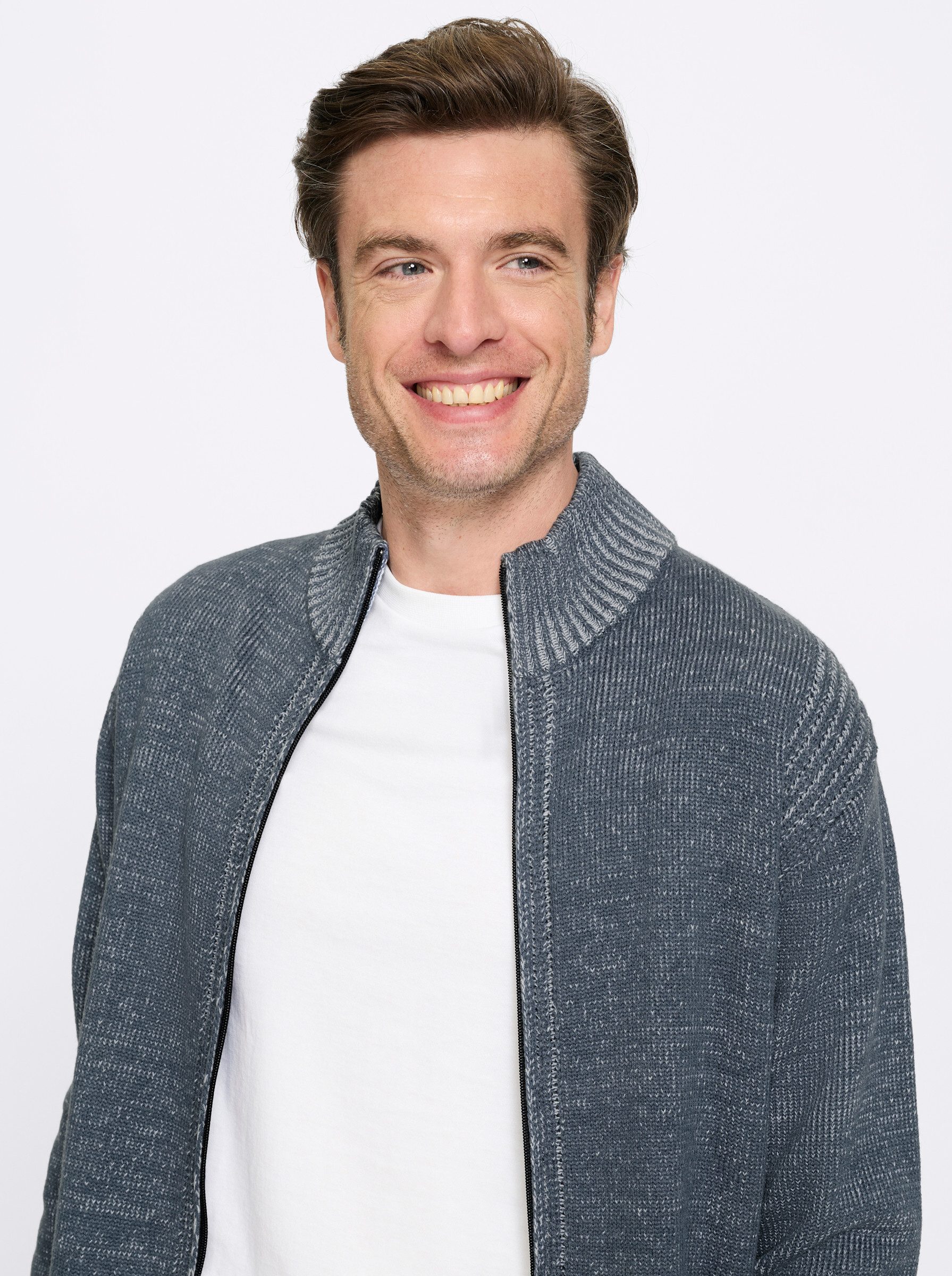 Witt Strickpullover Strickjacke Langarm