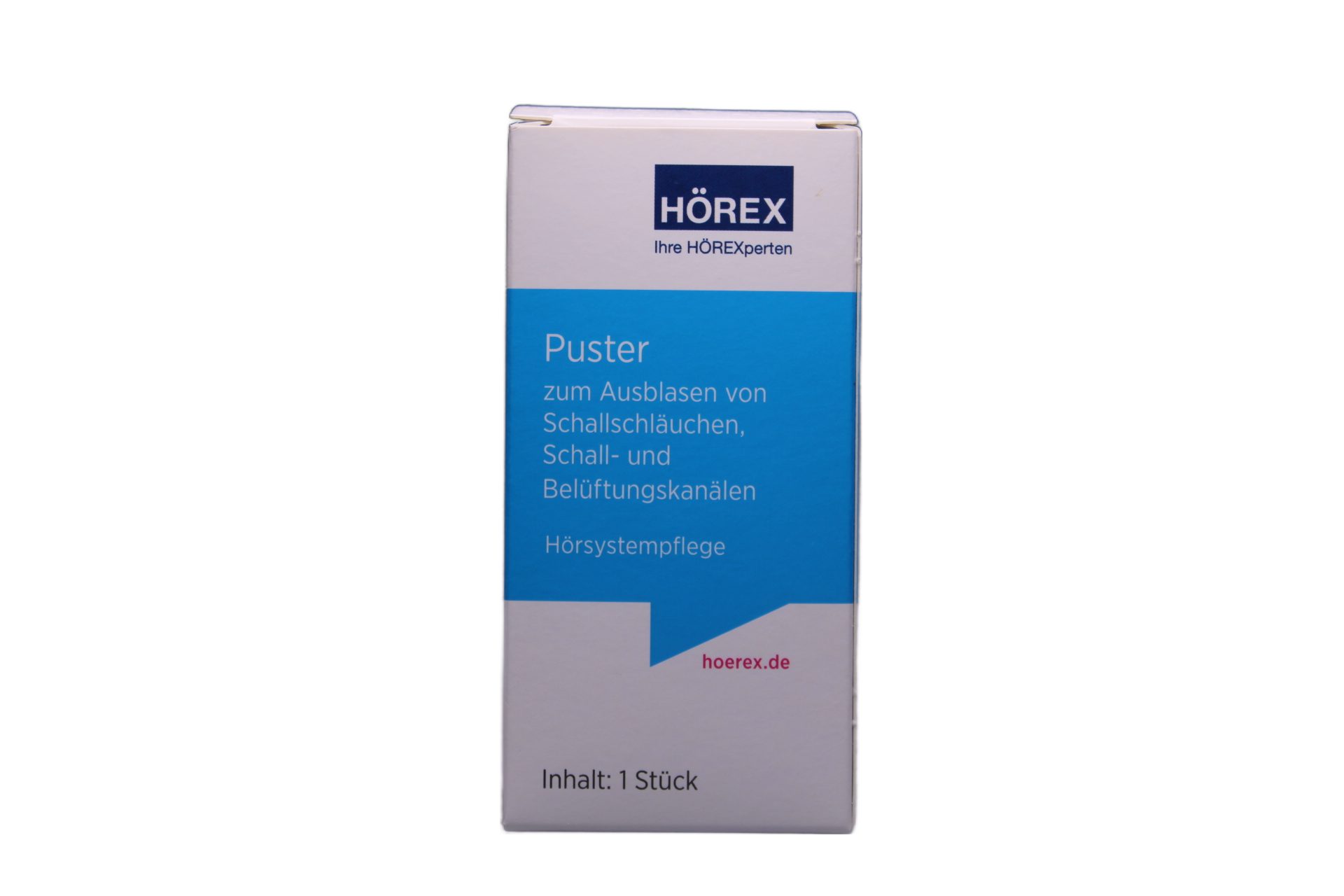 Hörex Reinigungspinsel Puster für Schallschläuche und HDO Ohrstücke von Hörex