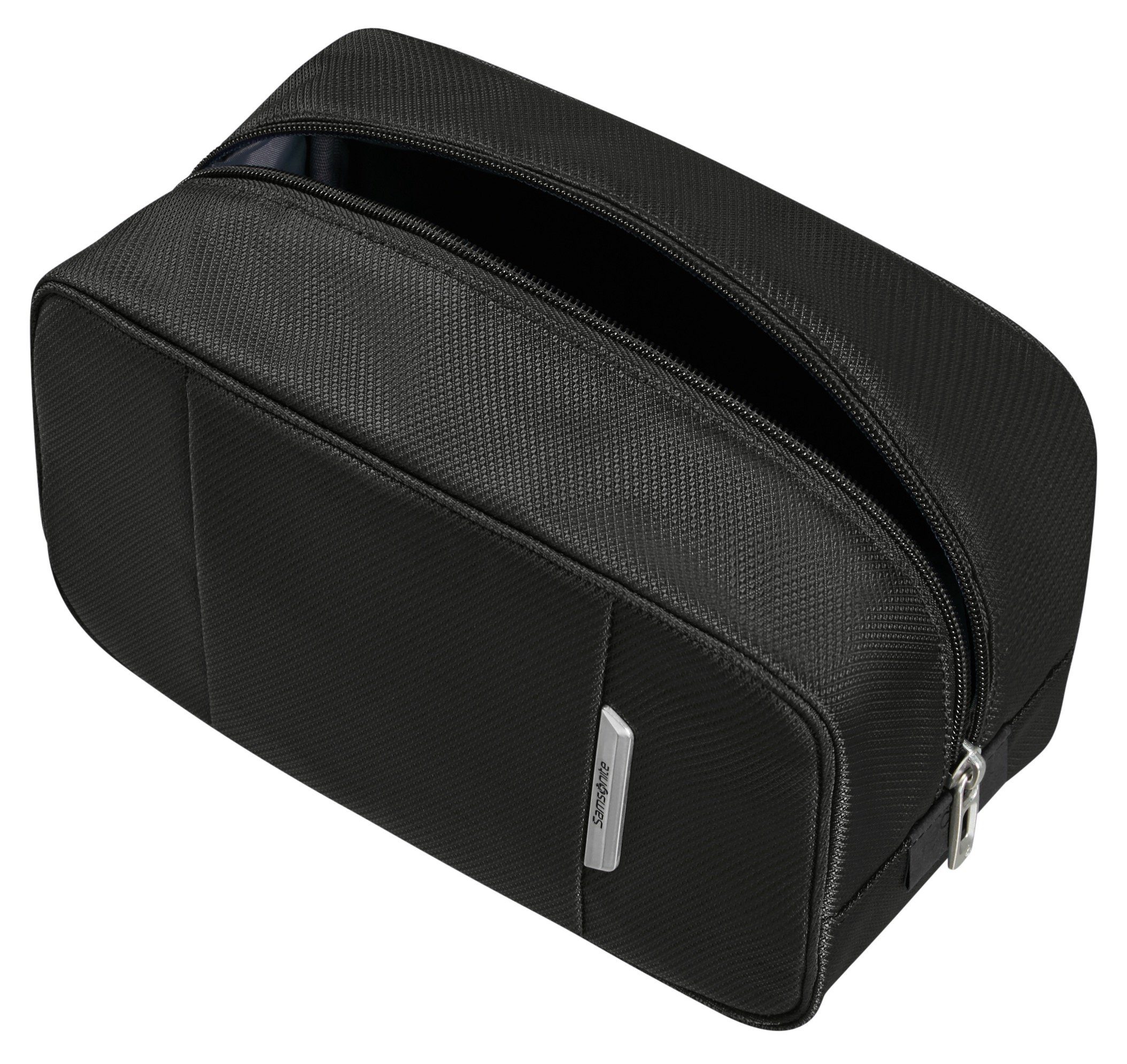 Samsonite Kulturbeutel Tragegriff ozone Pouch, Respark Kit mit black praktischem Toilet Toilet