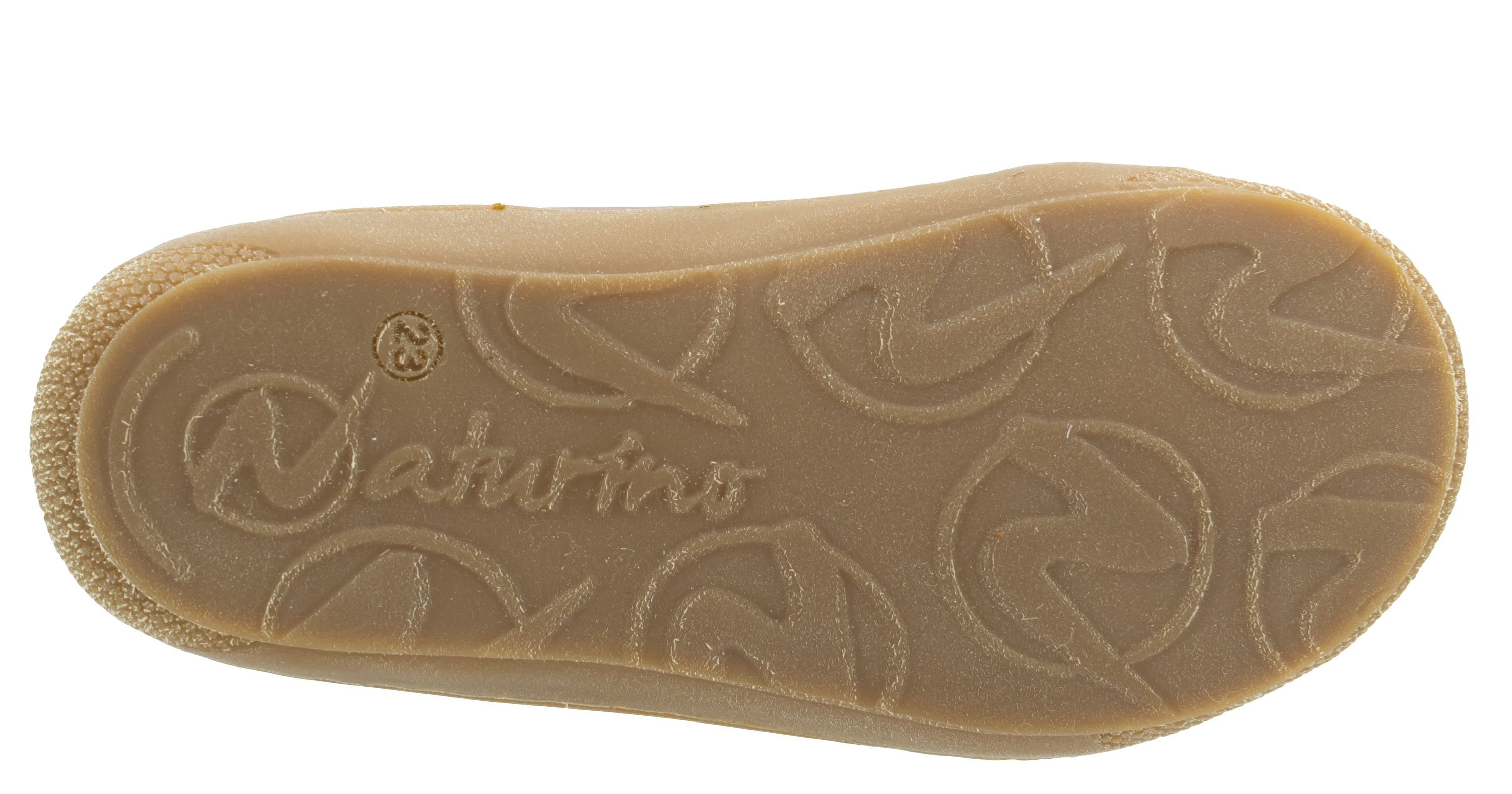 erste Naturino Lauflernschuhe Schnürschuh Lammfellfutter Rose Cocoon Schuhe Naturino