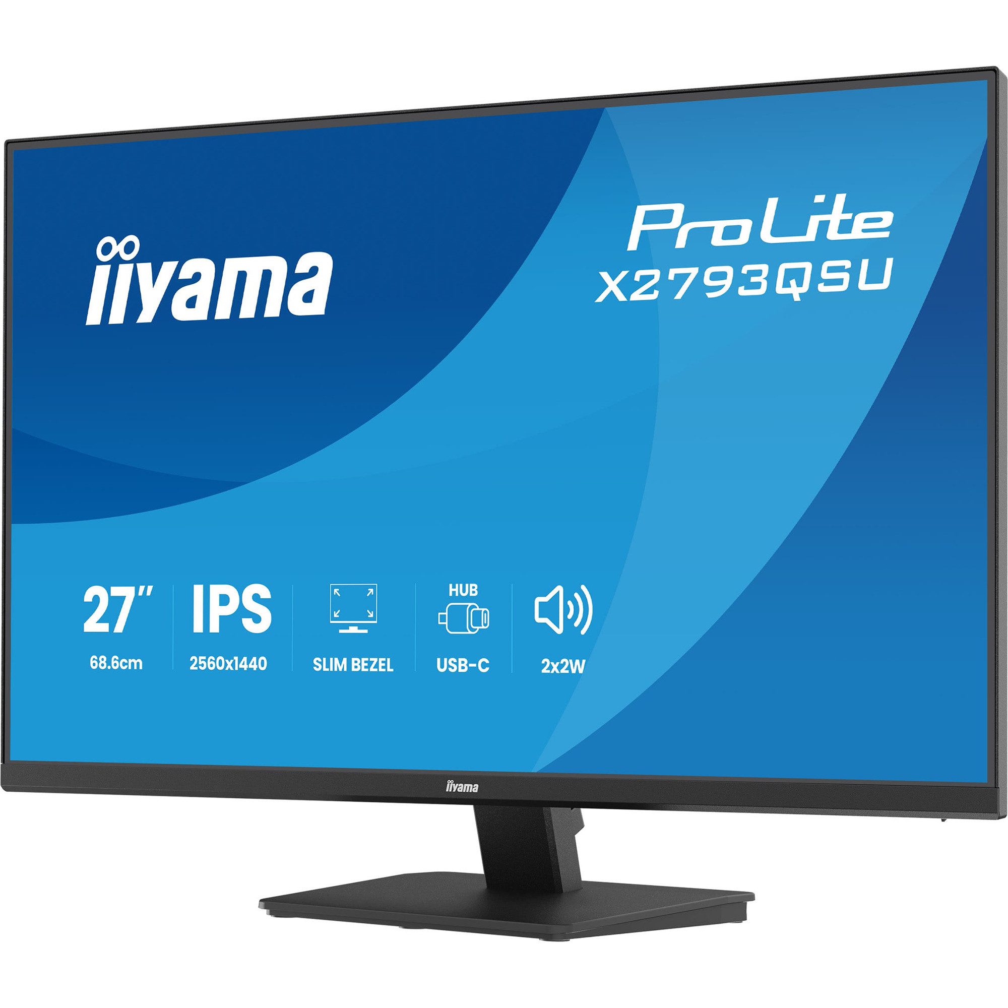 Iiyama iiyama ProLite X2793QSU-B1, LED-Monitor, (QHD, TFT-Monitor (2560 x 1440 px)