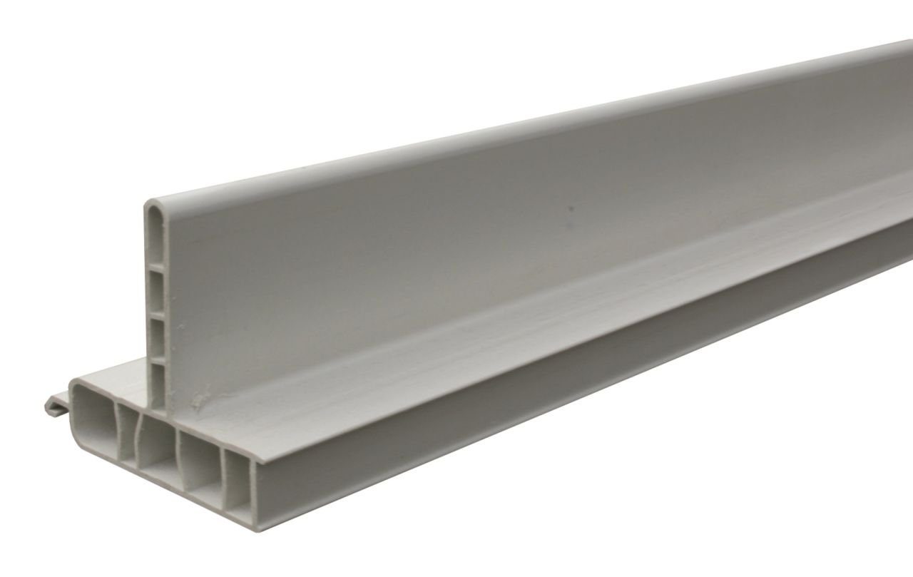 1,50 Schellenberg grau SCHELLENBERG Rollladenprofil Maxi PVC-Winkelendleiste m