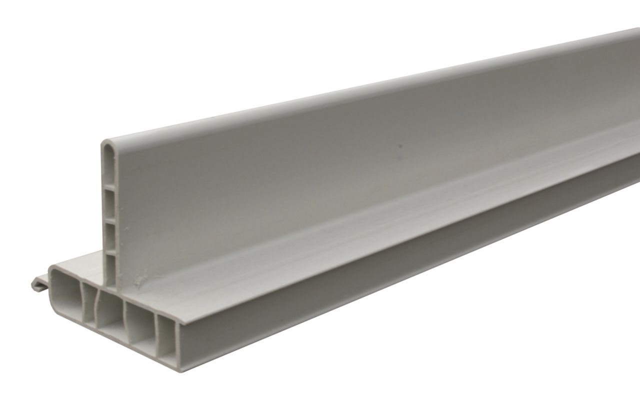 Thumbnail - SCHELLENBERG Rollladenprofil Schellenberg PVC-Winkelendleiste Maxi grau 1,50 m