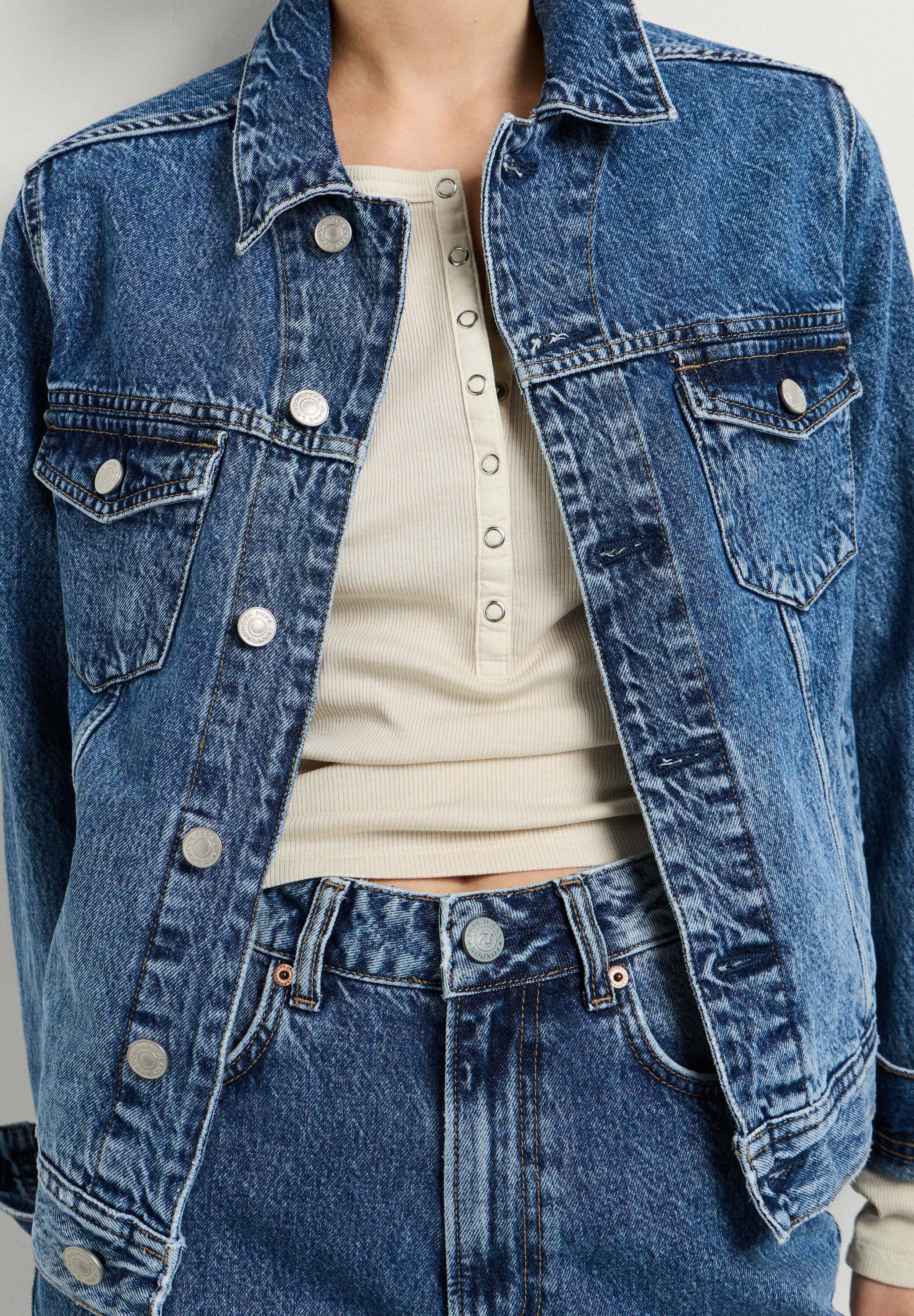 Pepe Jeans Jeansjacke denim jacket CRESCENT TRUCKER JACKET