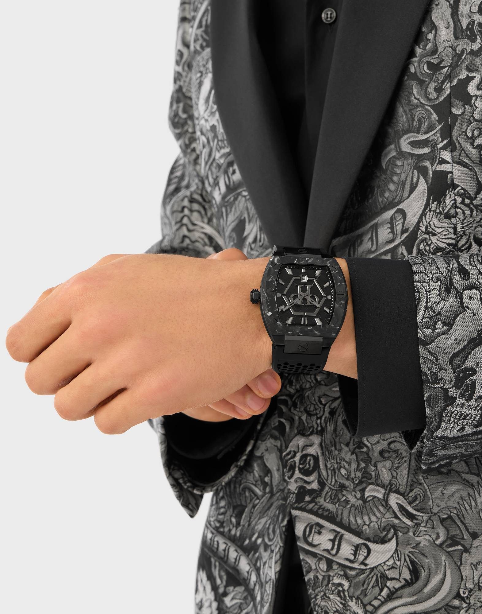 PHILIPP PLEIN Quarzuhr The Hexagon Phantom günstig online kaufen