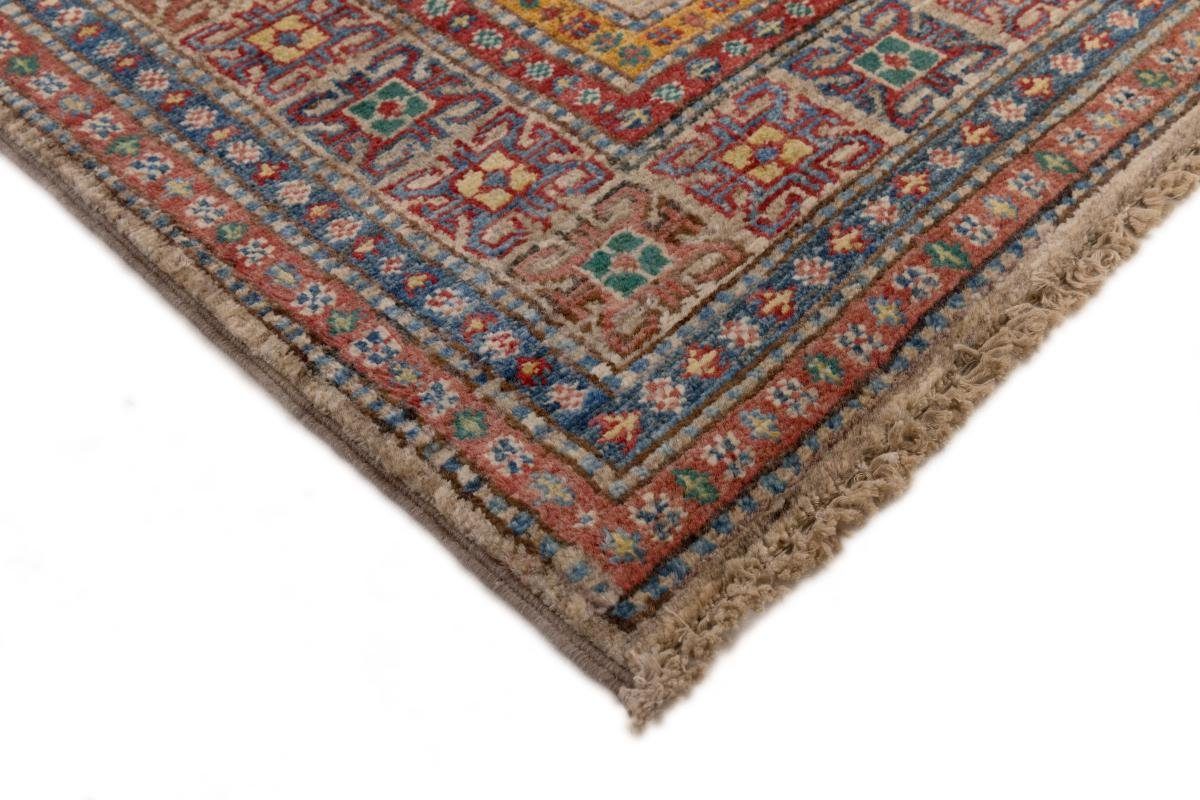 Orientteppich Orientteppich, Trading, 5 rechteckig, 101x141 Handgeknüpfter Kazak Höhe: Nain Super mm