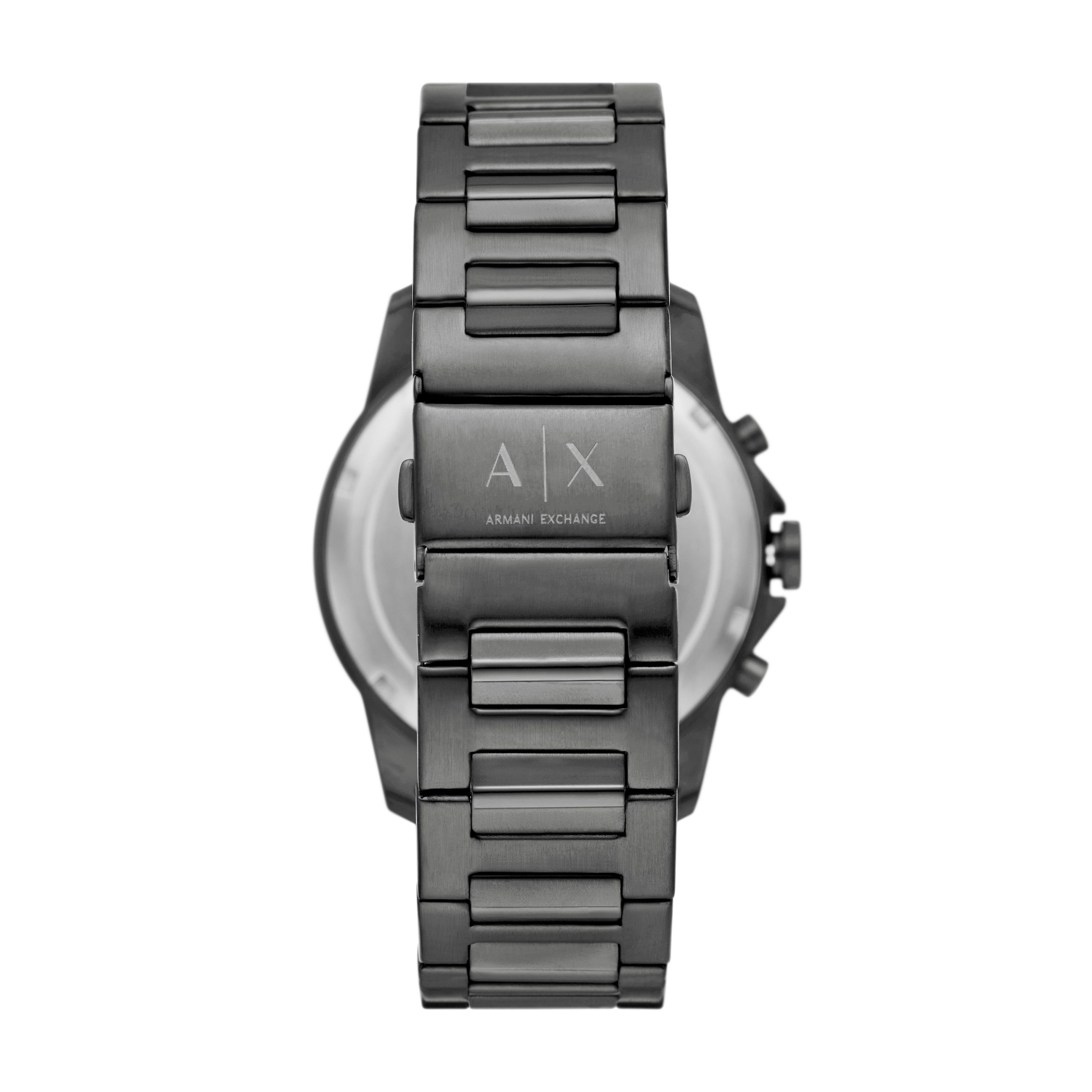 ARMANI EXCHANGE Chronograph AX7170SET, (Set, 2-tlg., mit Armband), Quarzuhr, Armbanduhr, Herrenuhr, Edelstahlarmband