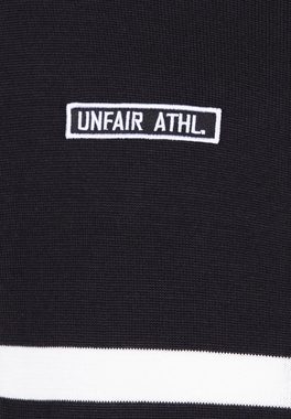 Unfair Athletics Sweater Unfair Athletics Zipper DMWU KNITTED TRACKTOP UNFR20163 Schwarz Black