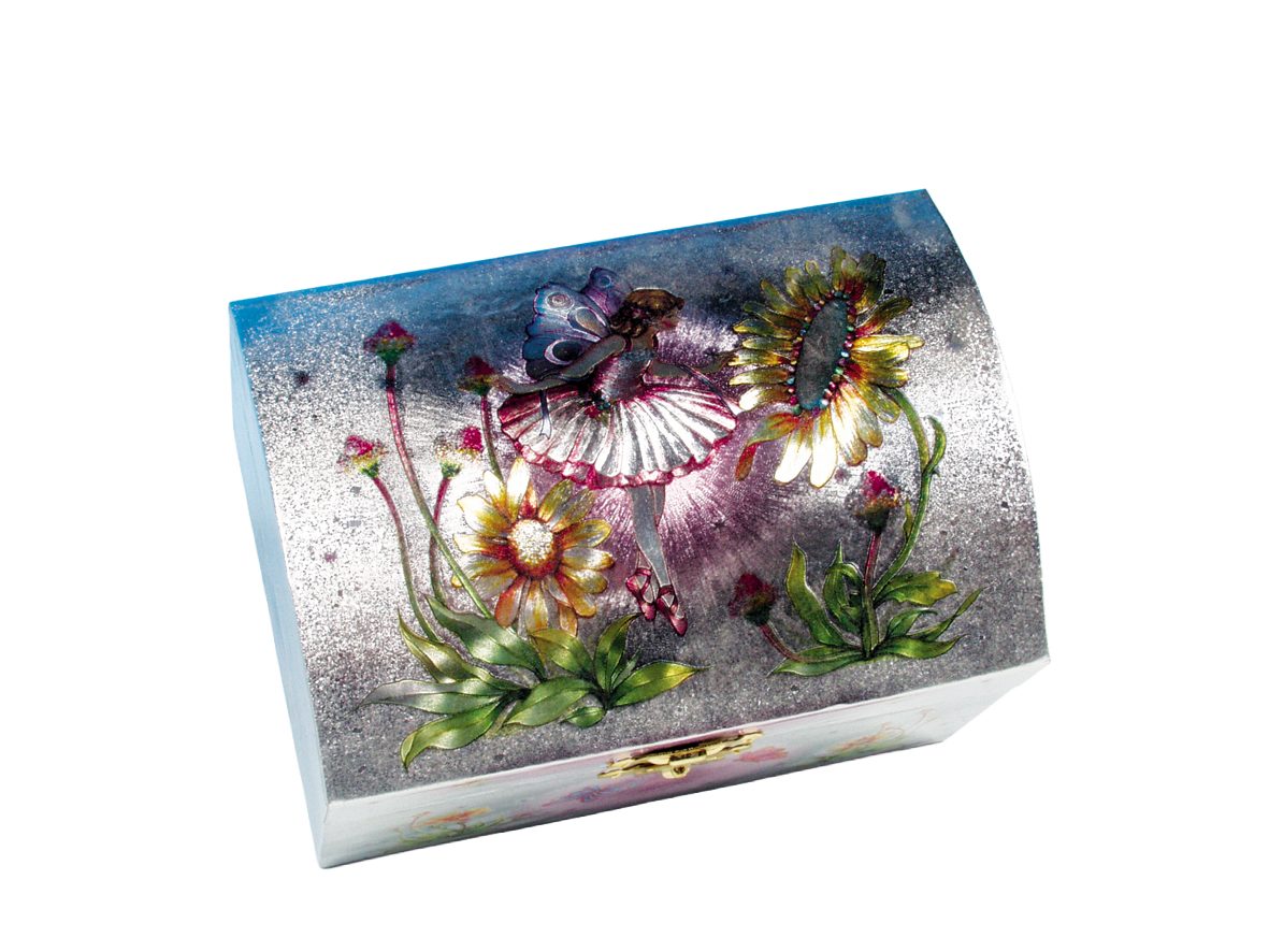 Musicboxworld Spieluhr Schmucktruhe Feen