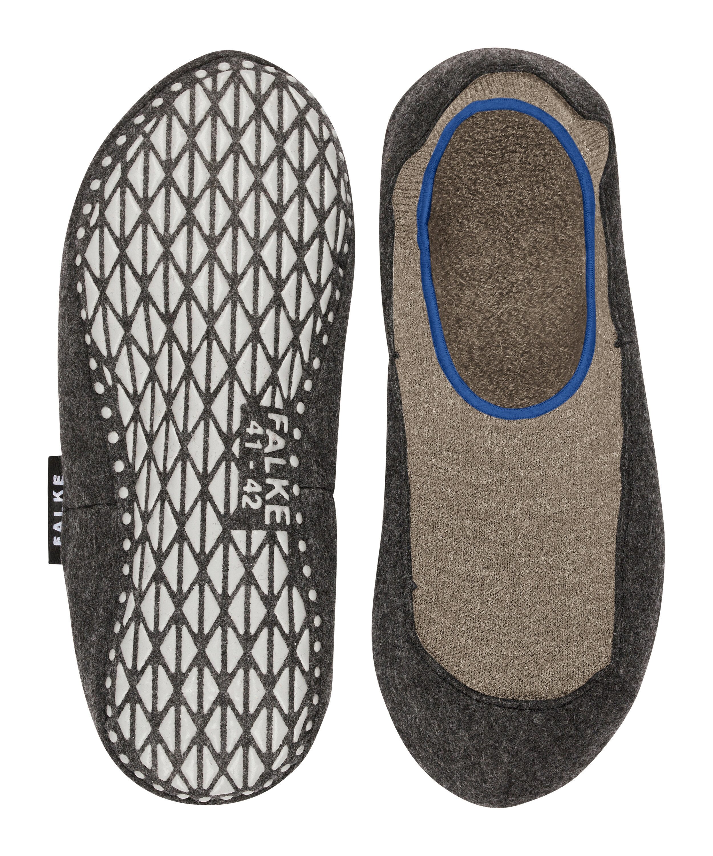 FALKE Haussocken Cosyshoe mit Noppendruck, mit Merinowolle, wärmend