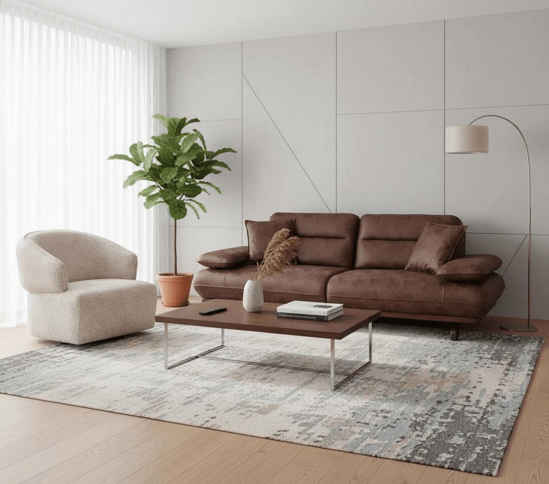 JVmoebel Polstergarnitur Modernes Wohnzimmer-Set mit 3+1-Sitzern und elegantem Design, (2-tlg)