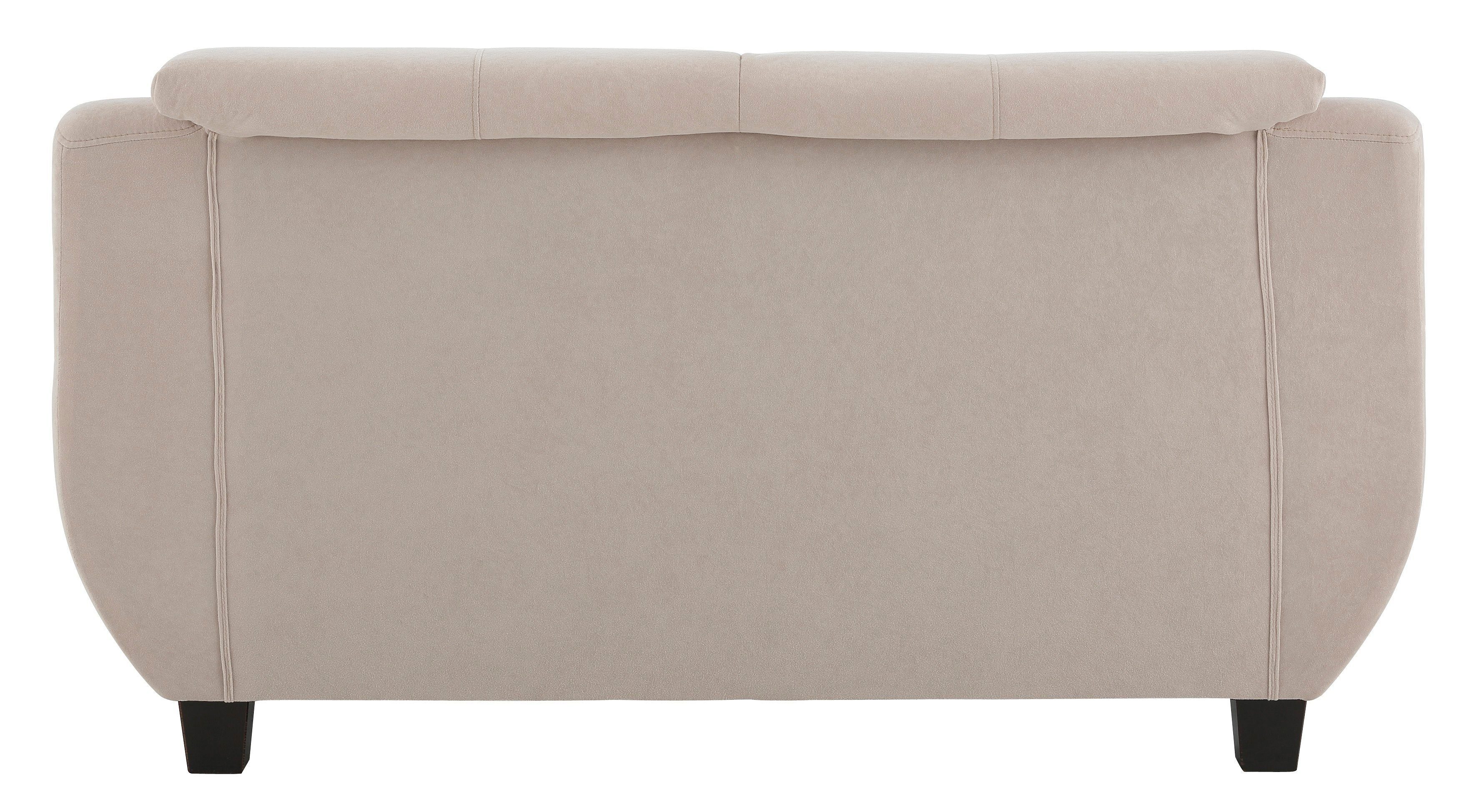 Home affaire 2-Sitzer Yesterday zeitlos und komfortabel, gemütliche Armlehnen, Microfaser, natur – Bild 3 von 5