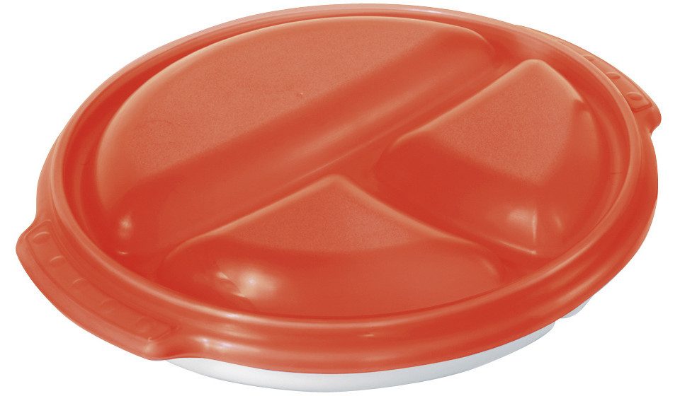 ROTHO Mikrowellenbehälter Rotho Mikrowellenteller Micro Clever 0,75 L, Kunststoff