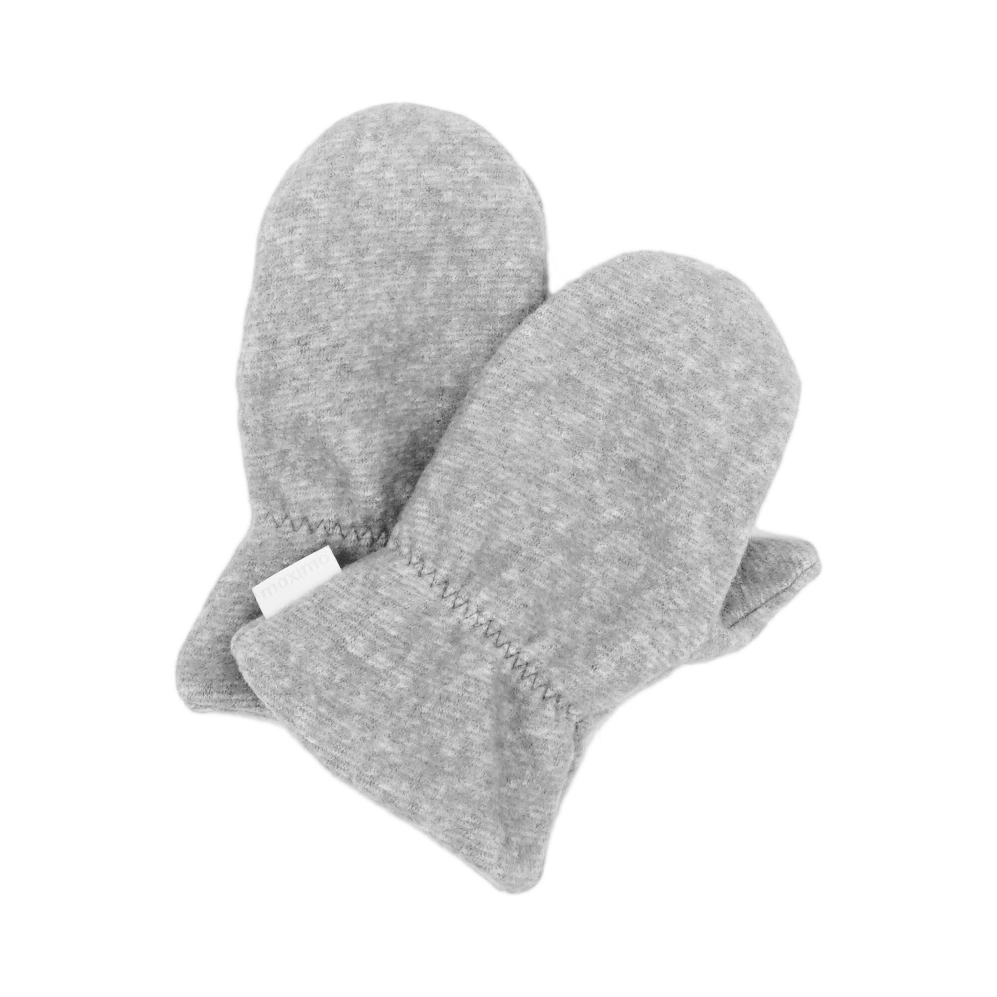 MAXIMO Fäustlinge GOTS MINI-Fausthandschuhe Daumen, Baumwollfleece, günstig online kaufen