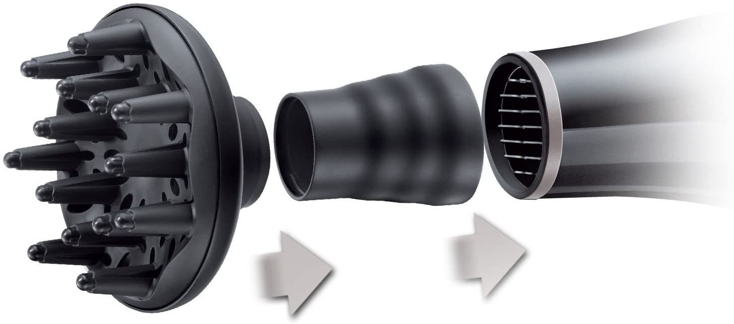 Remington Haartrockner Universal Diffusor Aufsatz mit Adapter für fast alle Haartrockner