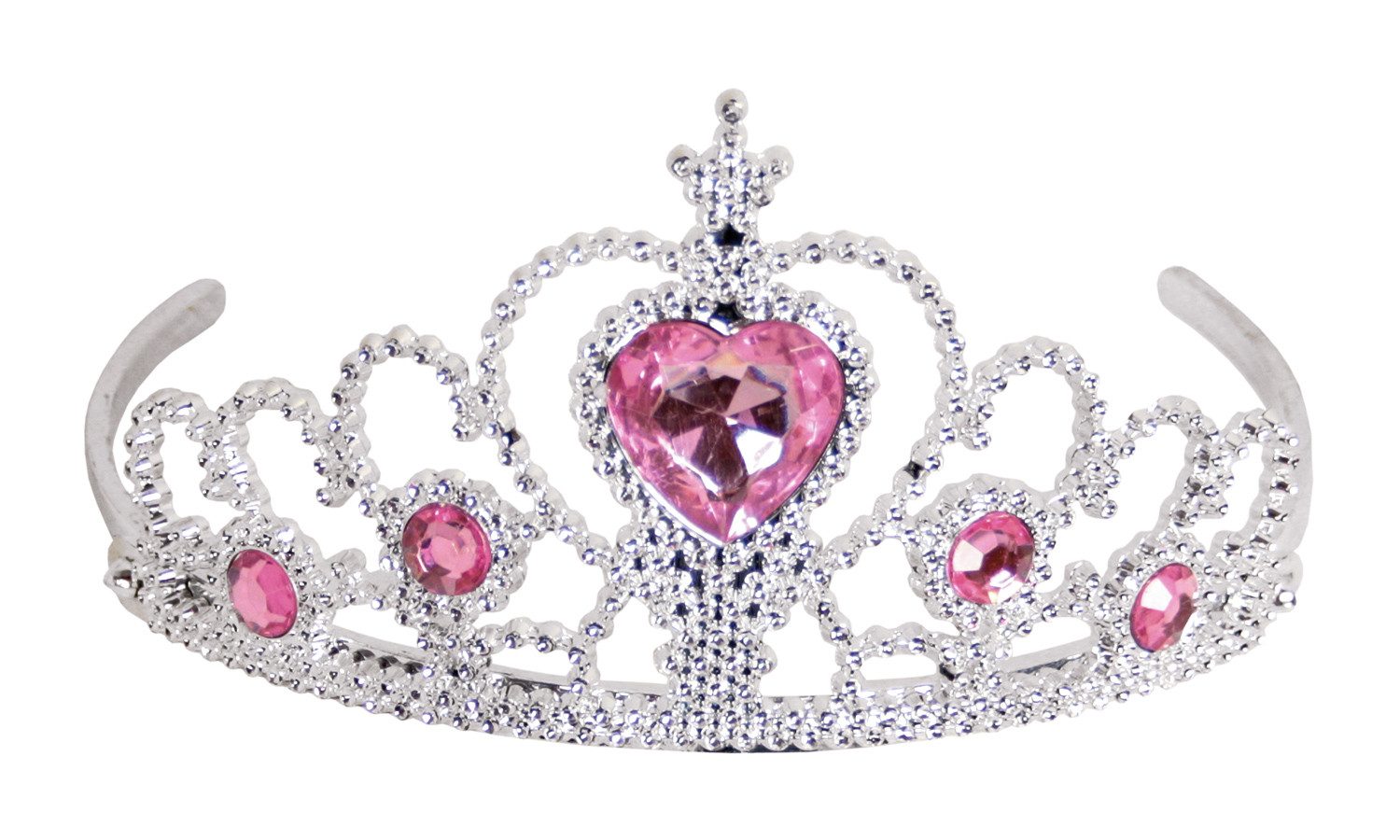 Holzspielerei Prinzessin-Kostüm Diadem farbig rot
