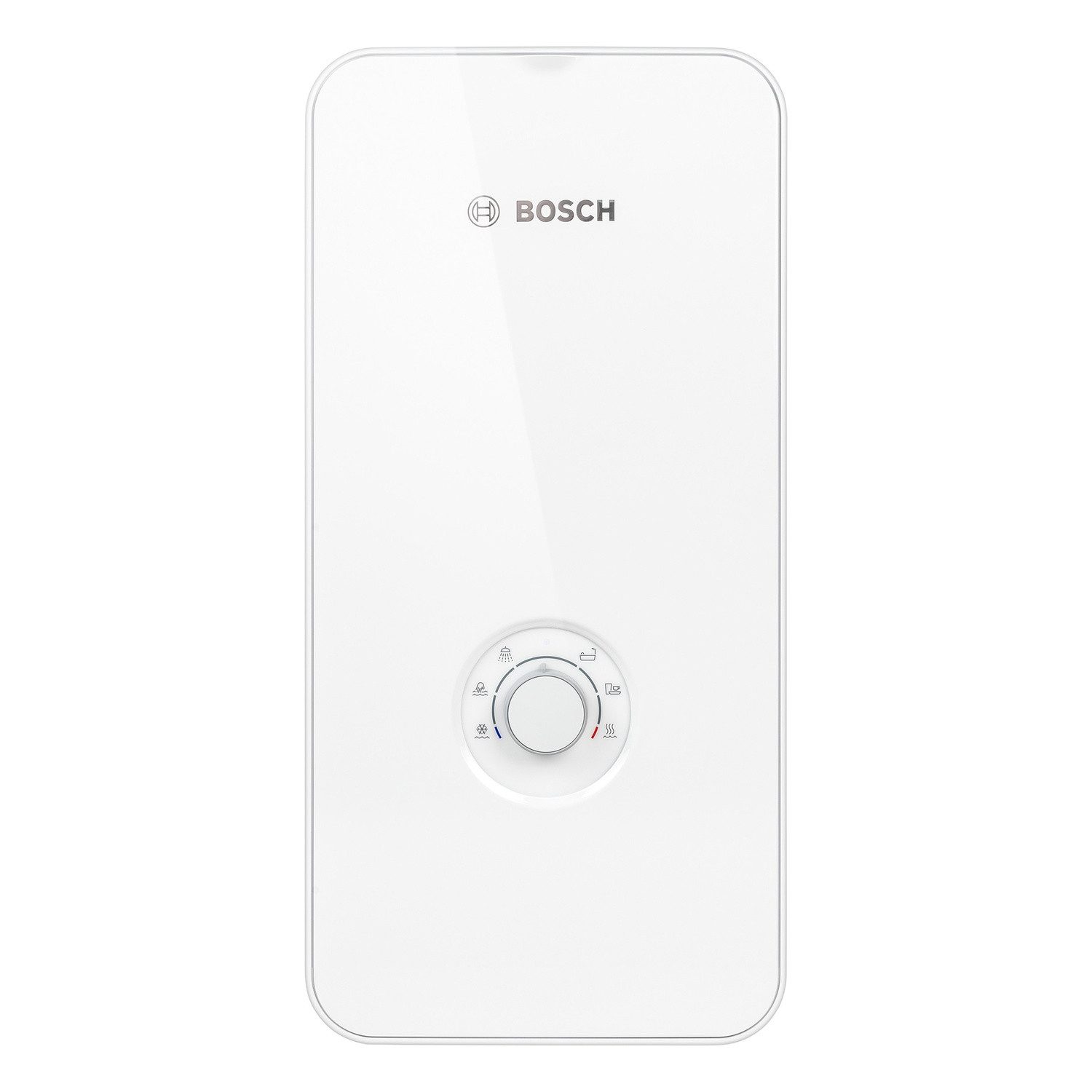 BOSCH Durchlauferhitzer Tronic Comfort, Plus, Umschaltbar, druckfest, stufenlose Temperaturwahl, moderne Glas-Optik