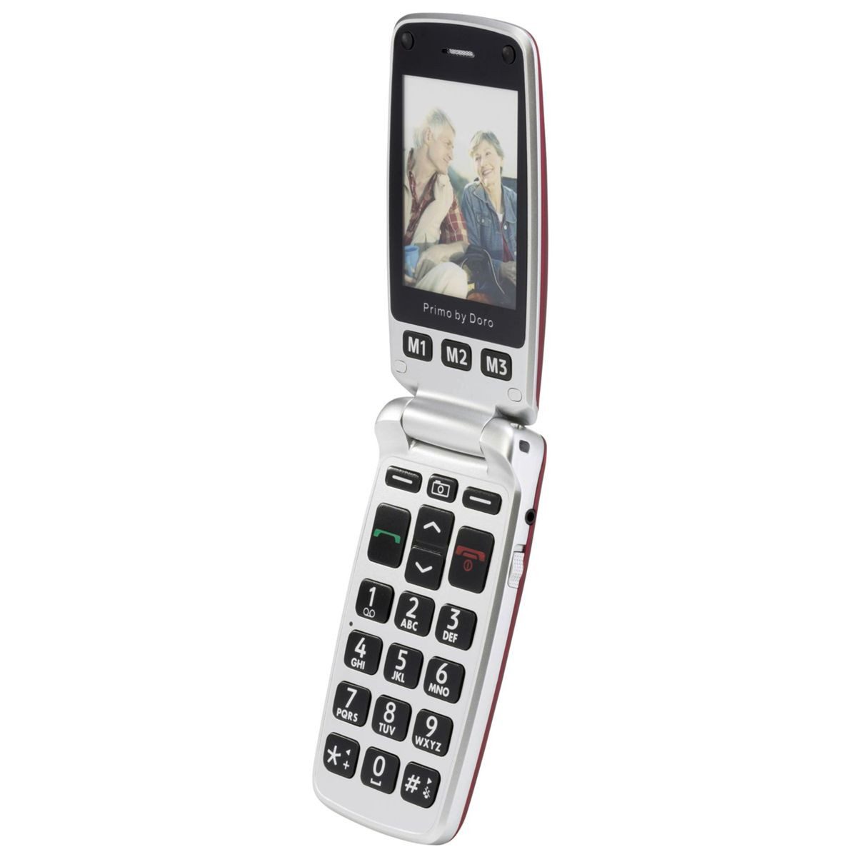 Doro Primo 413 rot Handy