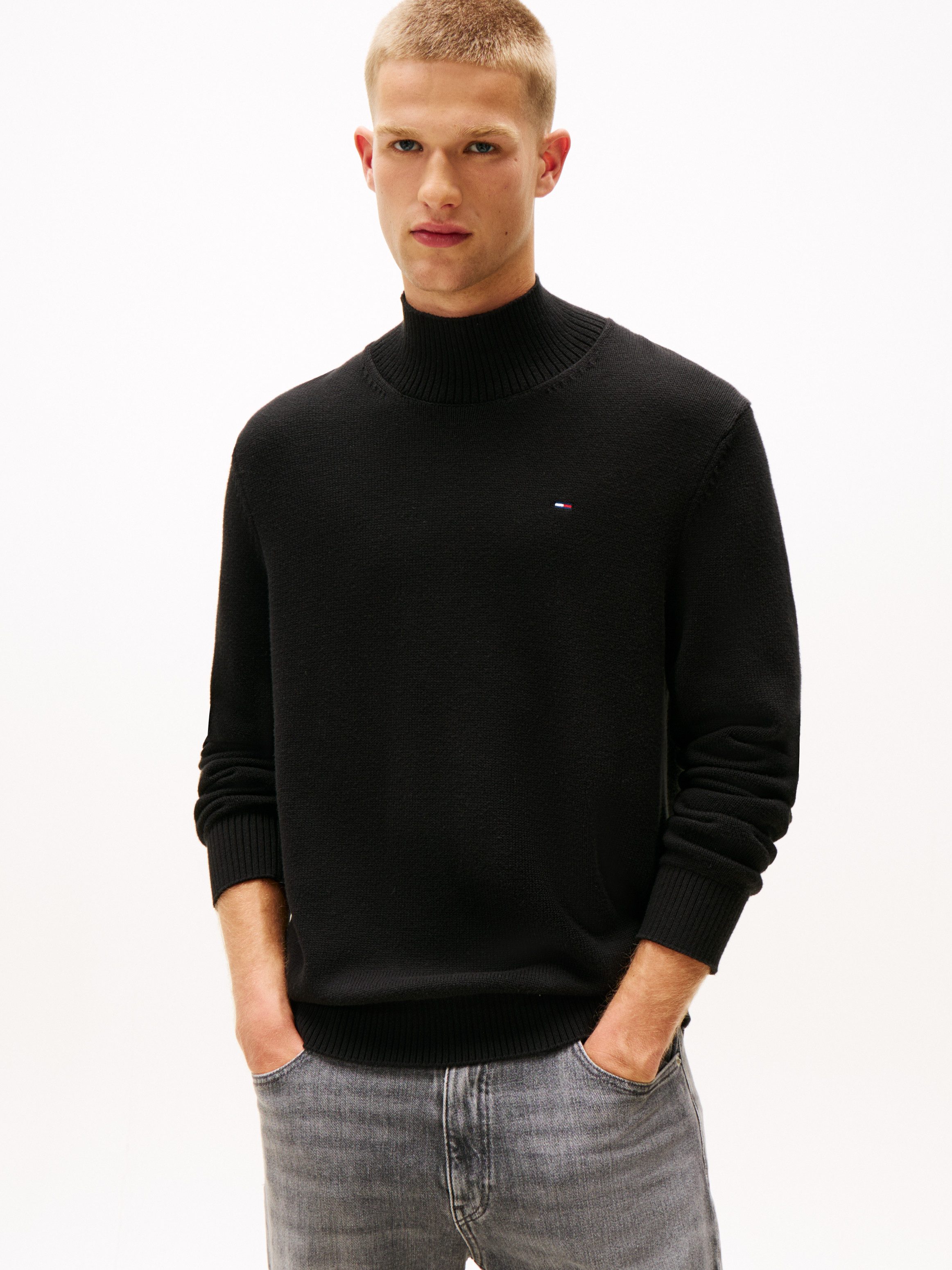 Tommy Jeans Rollkragenpullover TJM SLIM FIT ROLL NECK mit Mock Neck, Strick günstig online kaufen