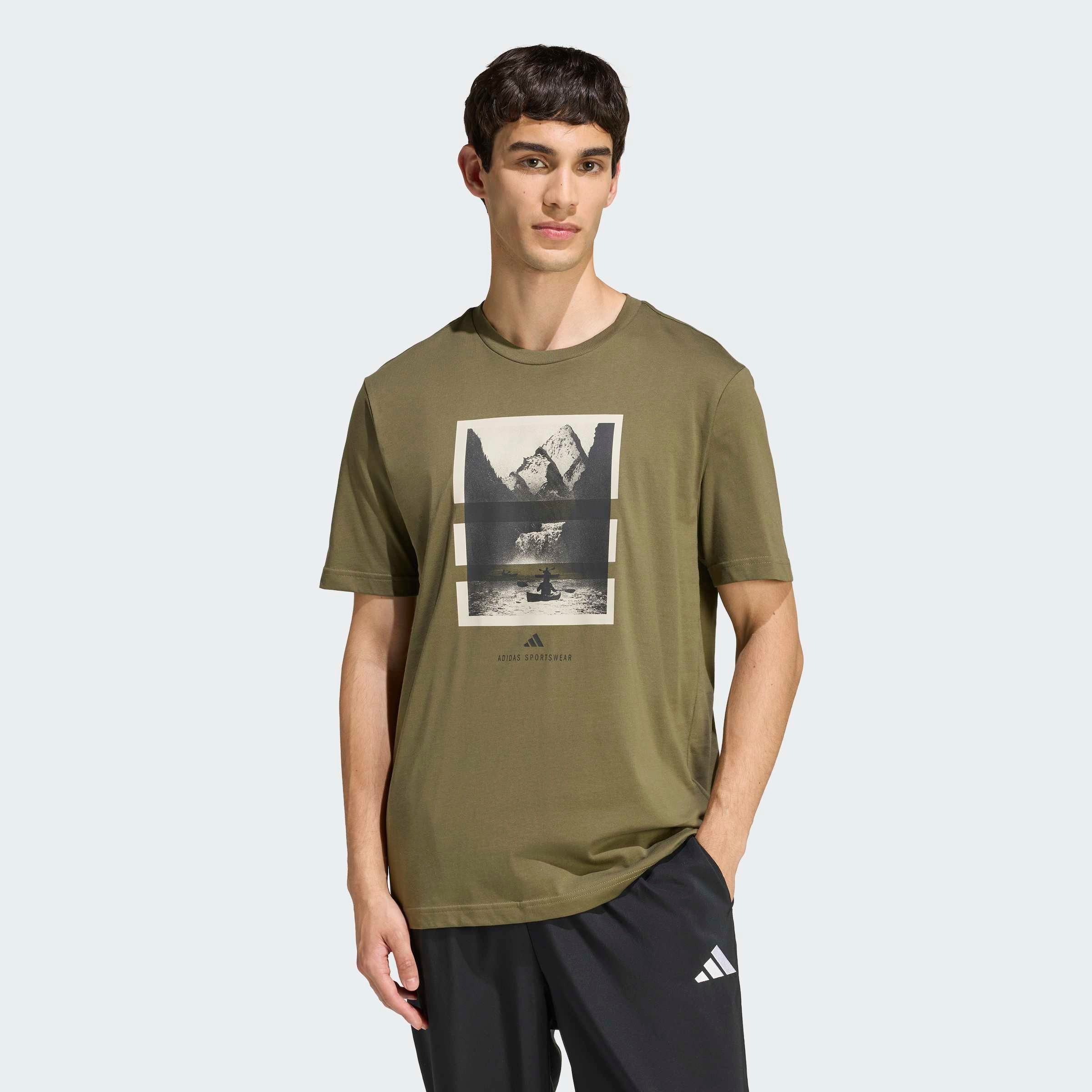 adidas Sportswear T-Shirt OUTDOOR KAYAKING GRAPHIC
