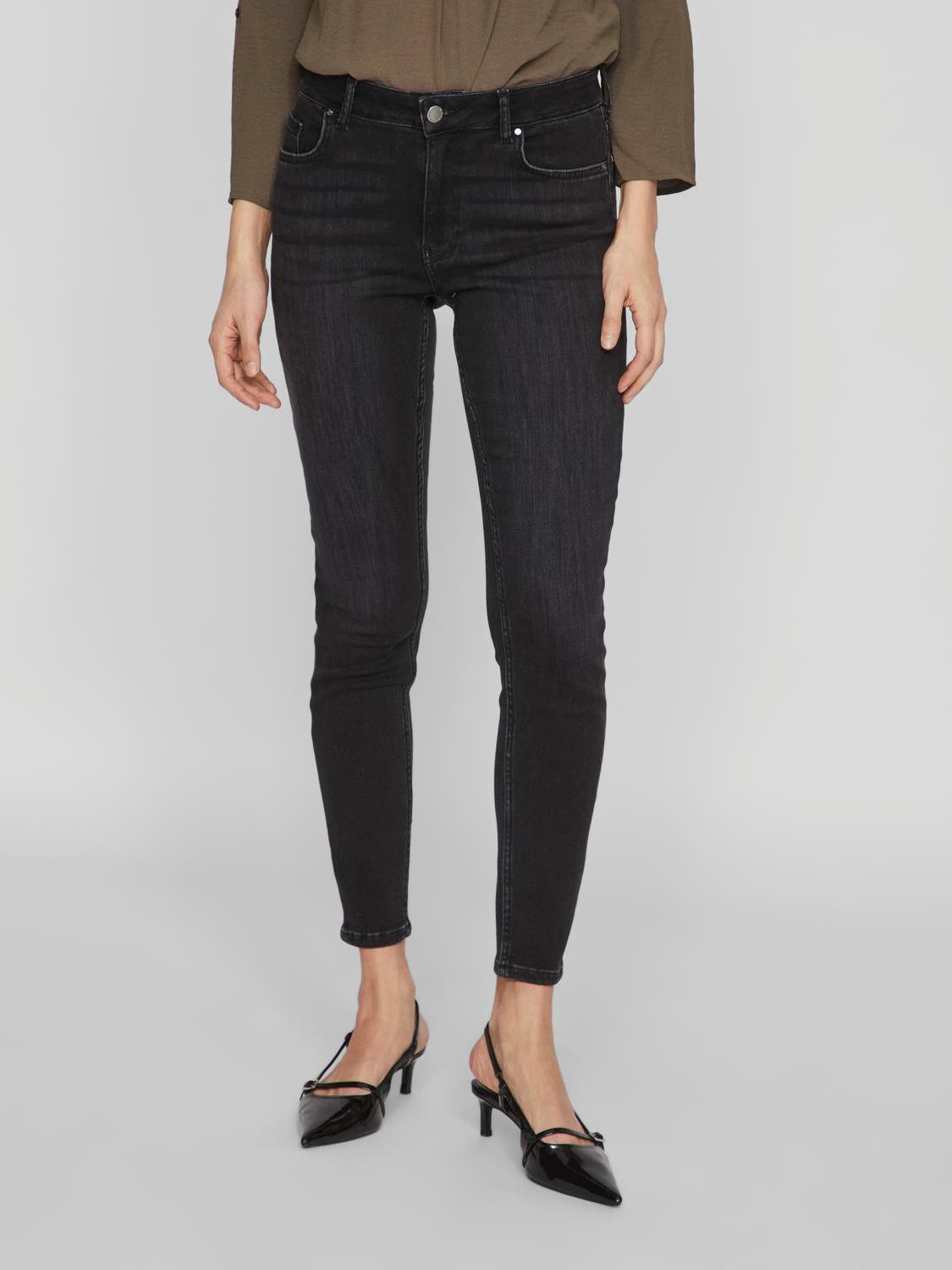 Vila Skinny-fit-Jeans VISARAH WU01 RW SKINNY günstig online kaufen