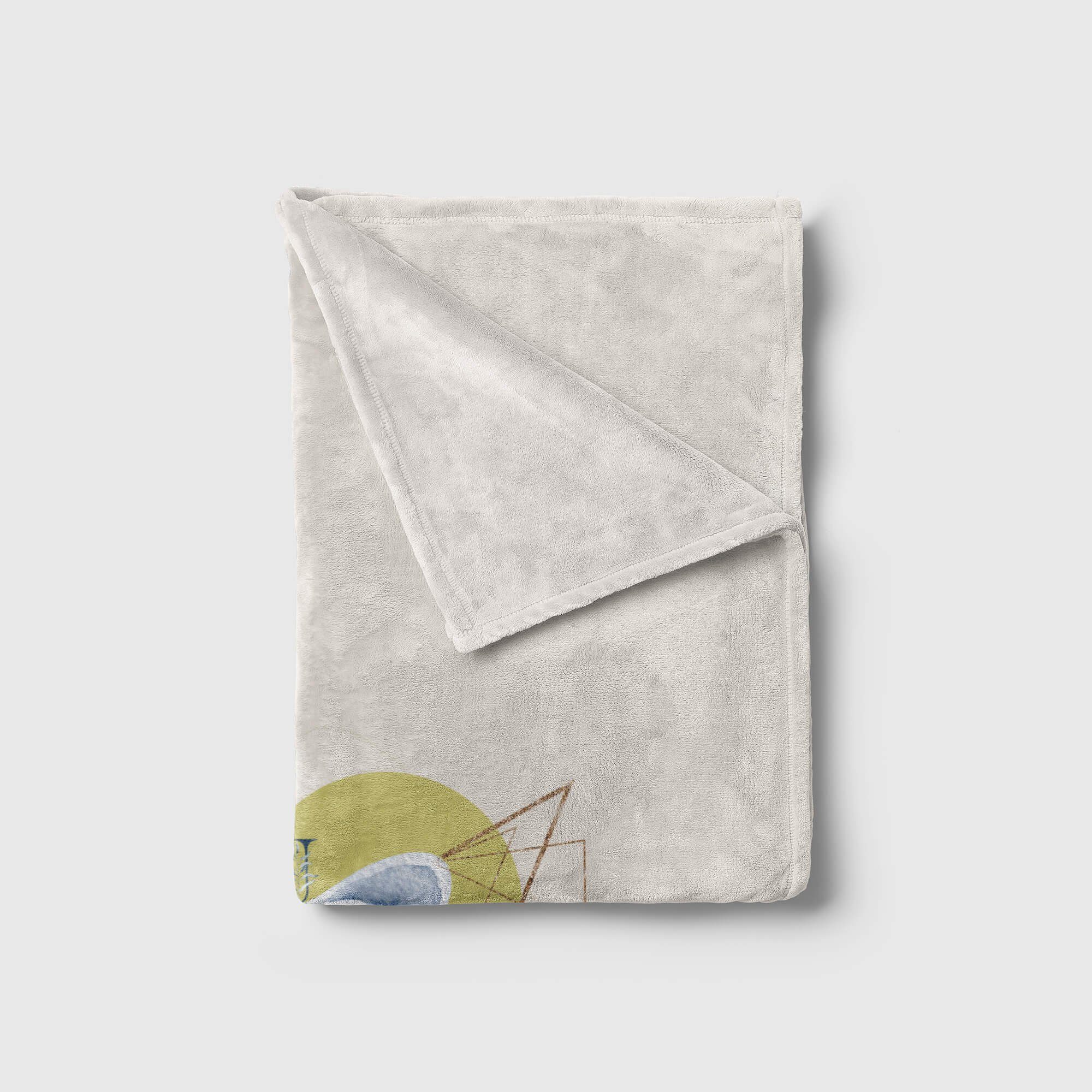 Sinus Art Ozean Strandhandtuch Baumwolle-Polyester-Mix Handtücher Handtuch Handtuch Kuscheldecke (1-St), Saunatuch Hai Kunstvoll Motiv