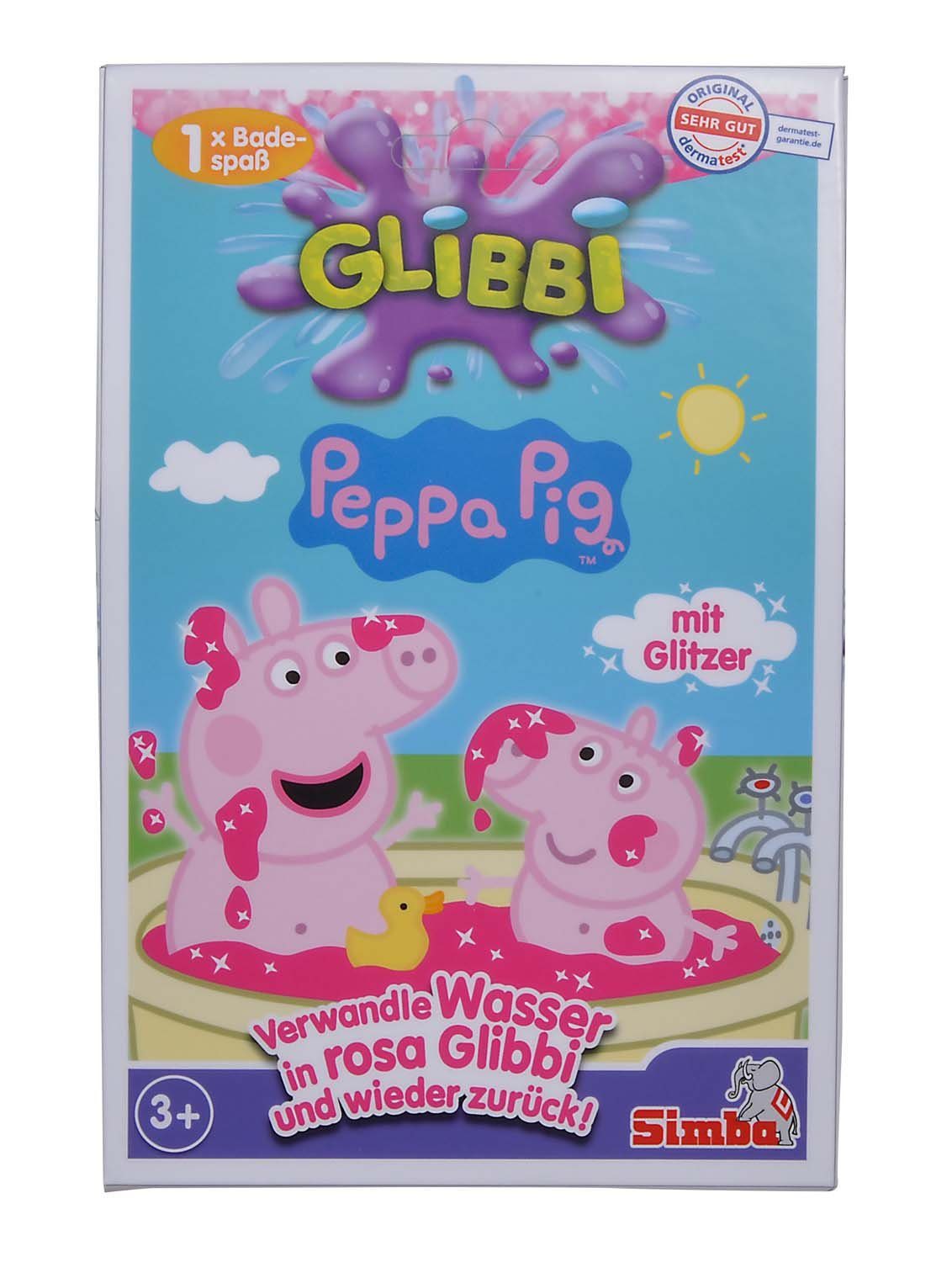 SIMBA Badespielzeug Simba 105953348 - Glibbi Peppa Pig | Badewannenspielzeug