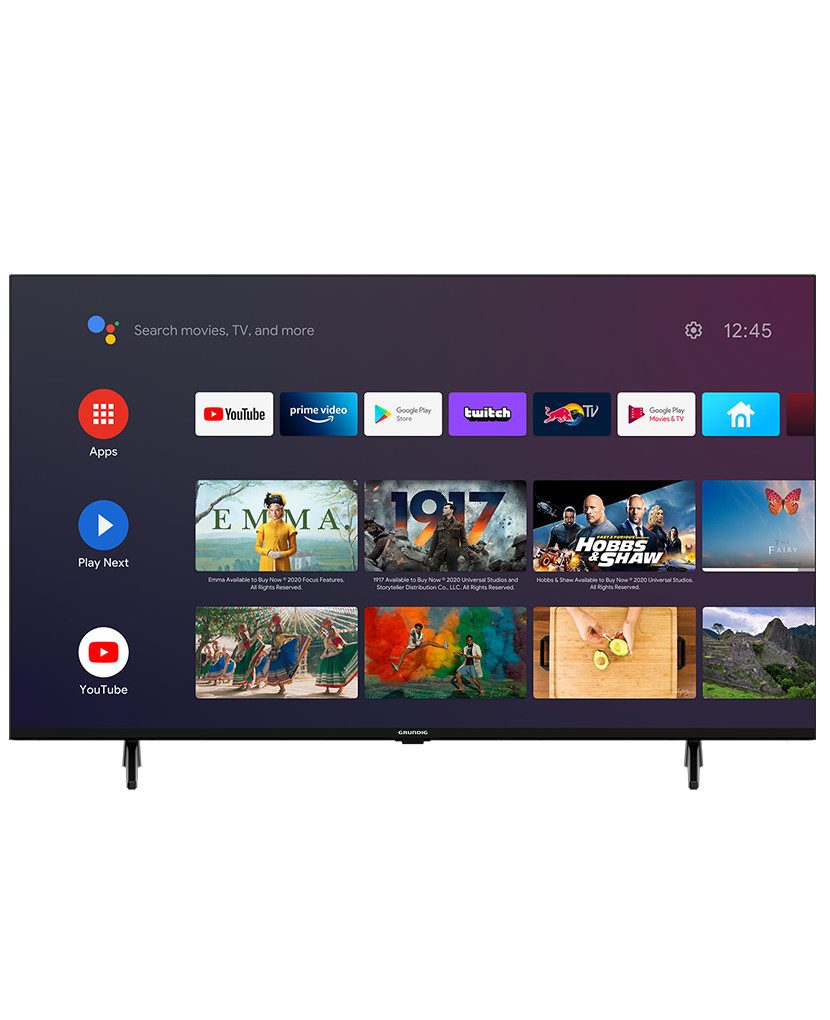 Grundig 55 VCE 223 LED-Fernseher (139 cm/55 Zoll, 4K Ultra HD, Android TV, 4K UHD, Chromecast built-in, HDR 10 / HLG, Magic Fidelity)