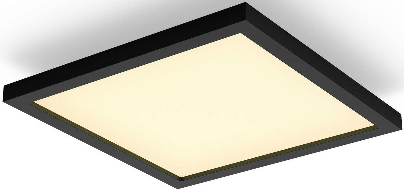 Philips Hue LED Deckenleuchte Aurelle, Bluetooth, Dimmfunktion, LED fest integriert, warmweiß - kaltweiß, mit Dimmschalter