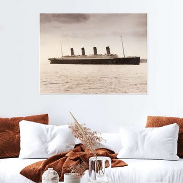 Posterlounge Poster Ken Welsh, RMS Titanic, Badezimmer Maritim Fotografie