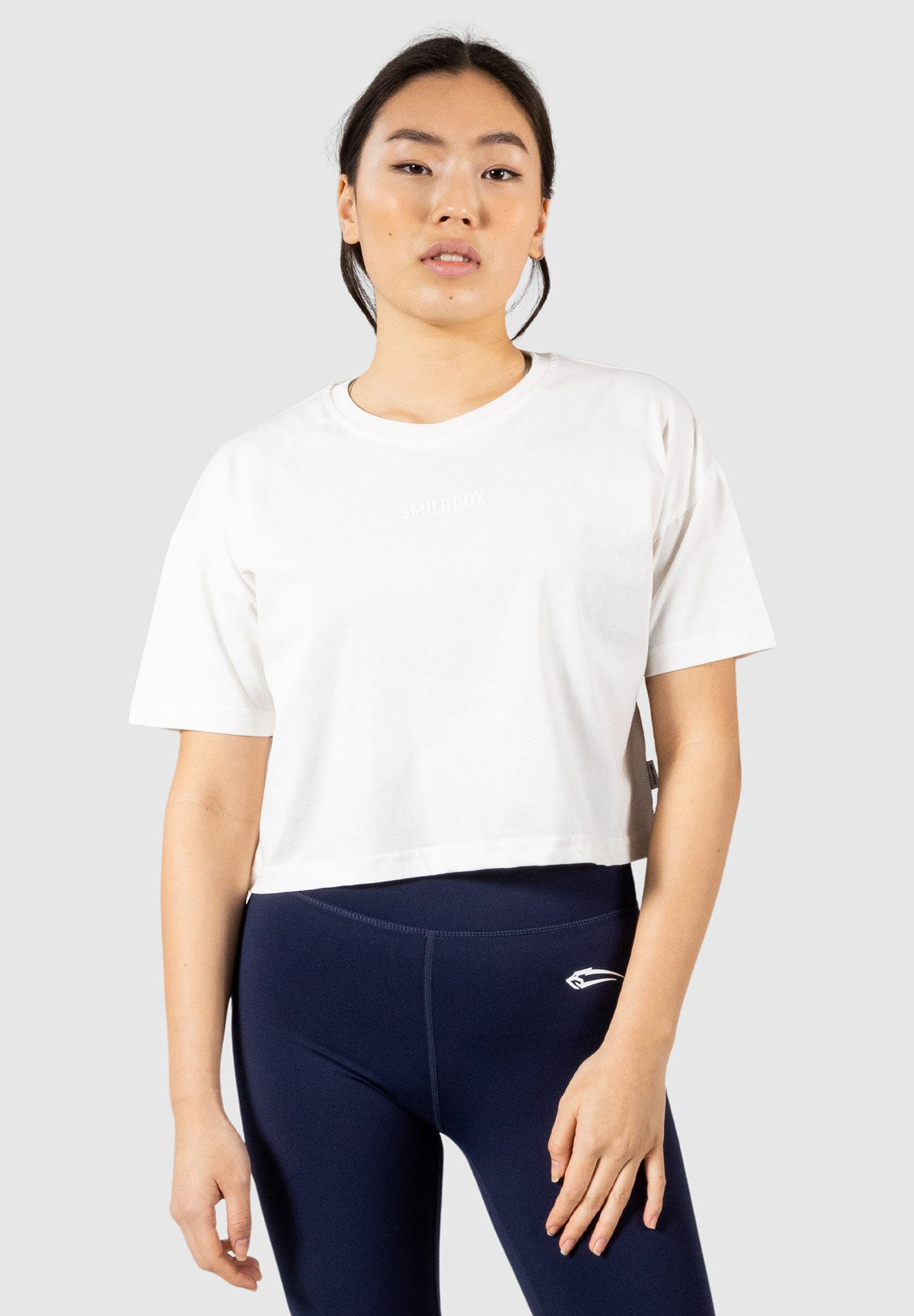 Smilodox T-Shirt Grayce 100% Baumwolle günstig online kaufen