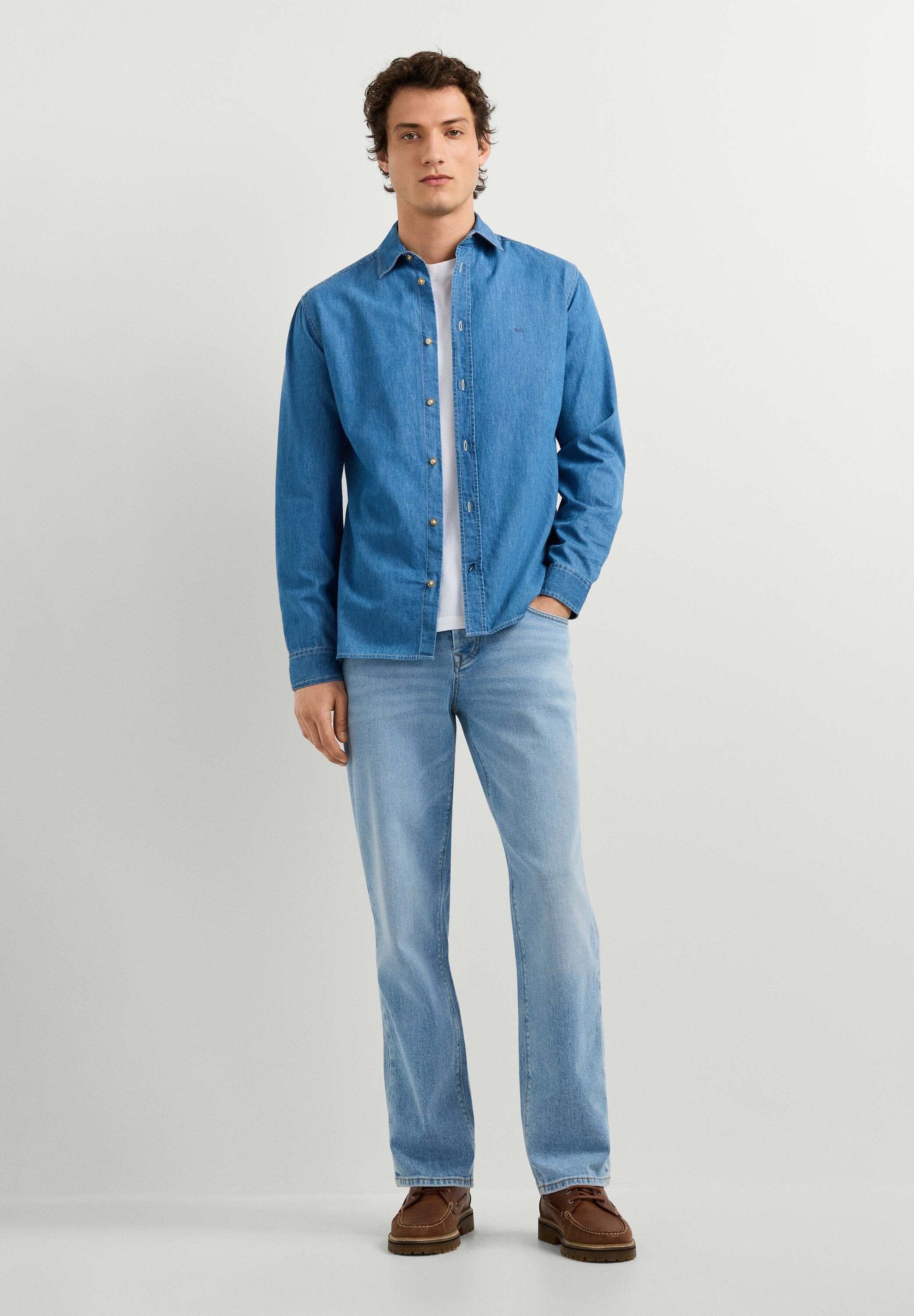 Pepe Jeans Funktionsshirt shirt ABEL CLASSIC SLIM SHIRT