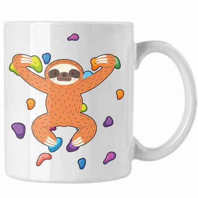 Trendation Tasse Bouldern Lustige Tasse Kletterfans Kletterhalle Geschenkidee