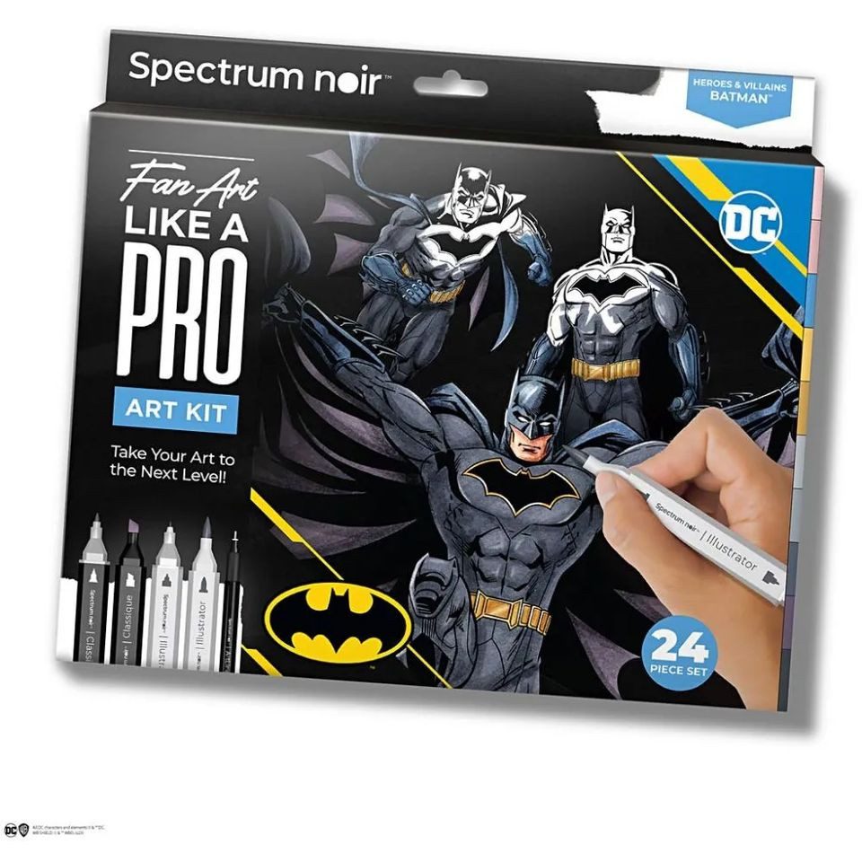 creativ company Kreativset Spectrum Noir Kreativ Set Illustration, 24-tlg.