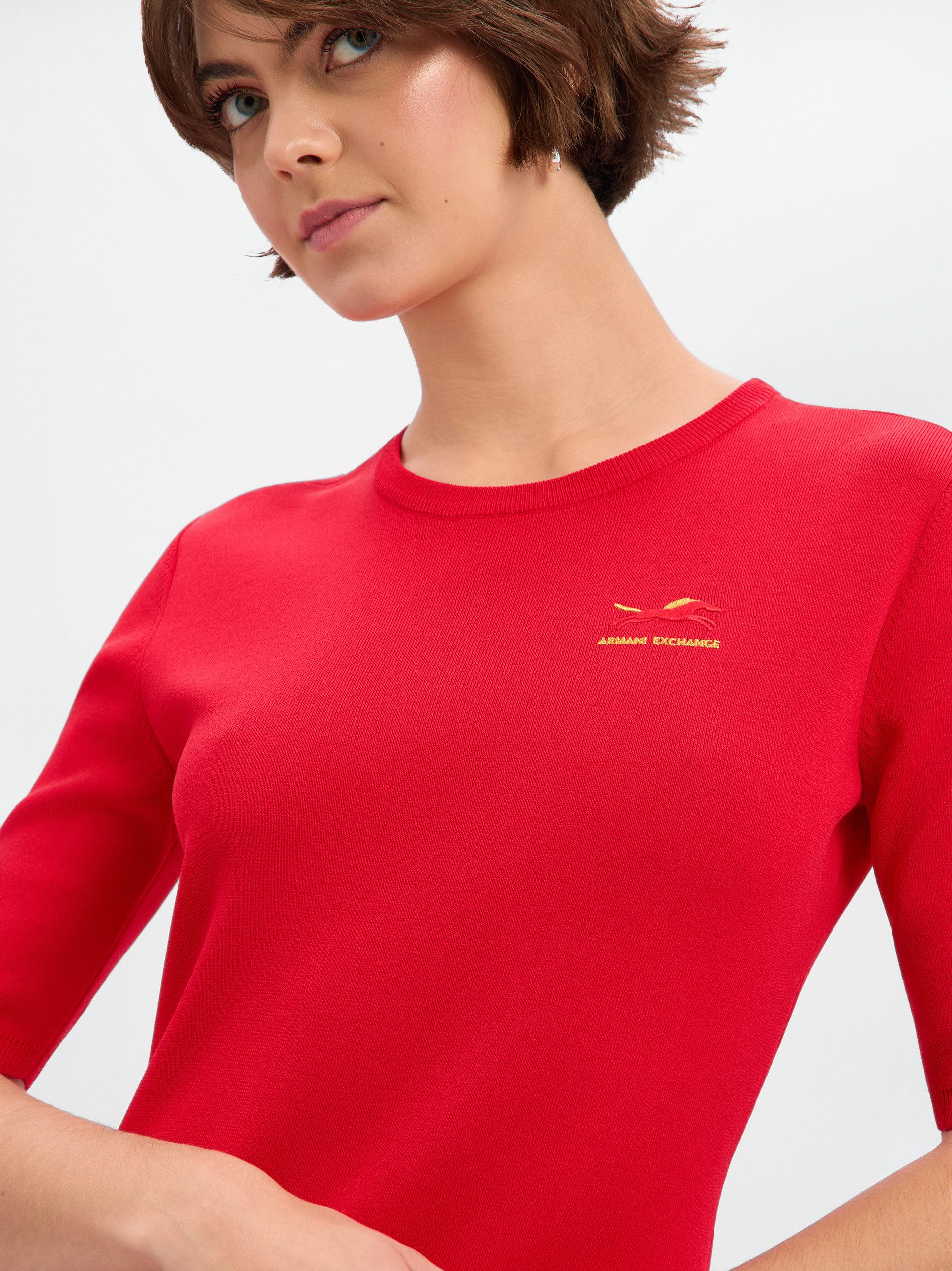 Armani Exchange Connected Strickkleid