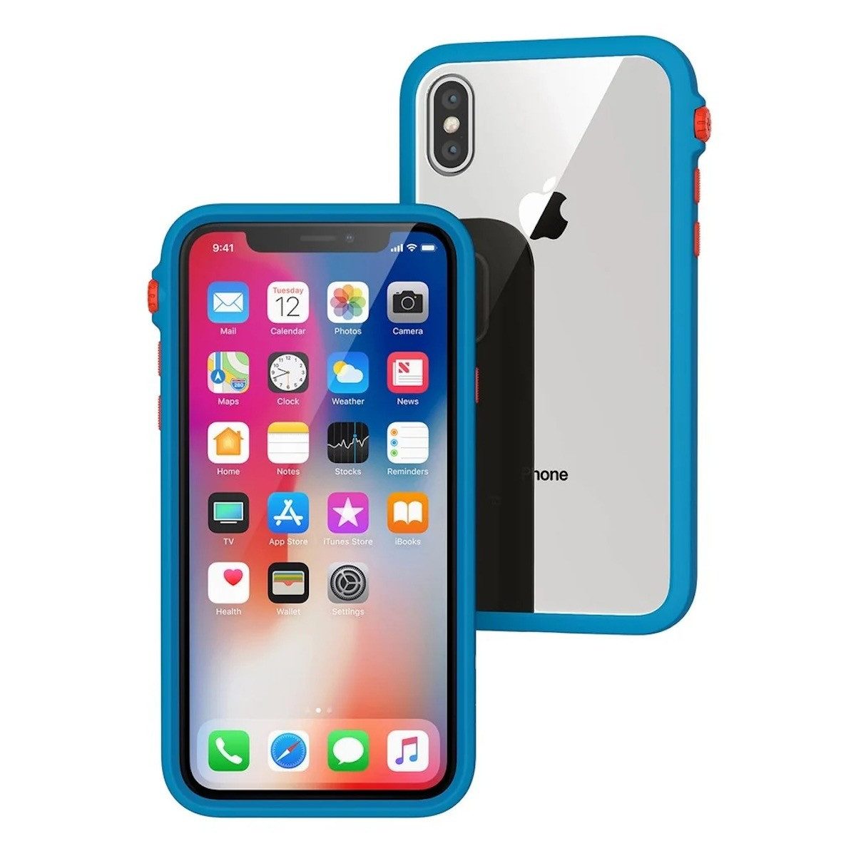 Catalyst Smartphone-Hülle Impact Protection Case, für iPhone X, Blau