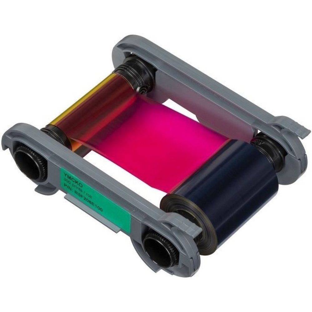 EVOLIS Druckerband color 300 Primacy 2 - Farbband - schwarz/cyan/magenta/gelb