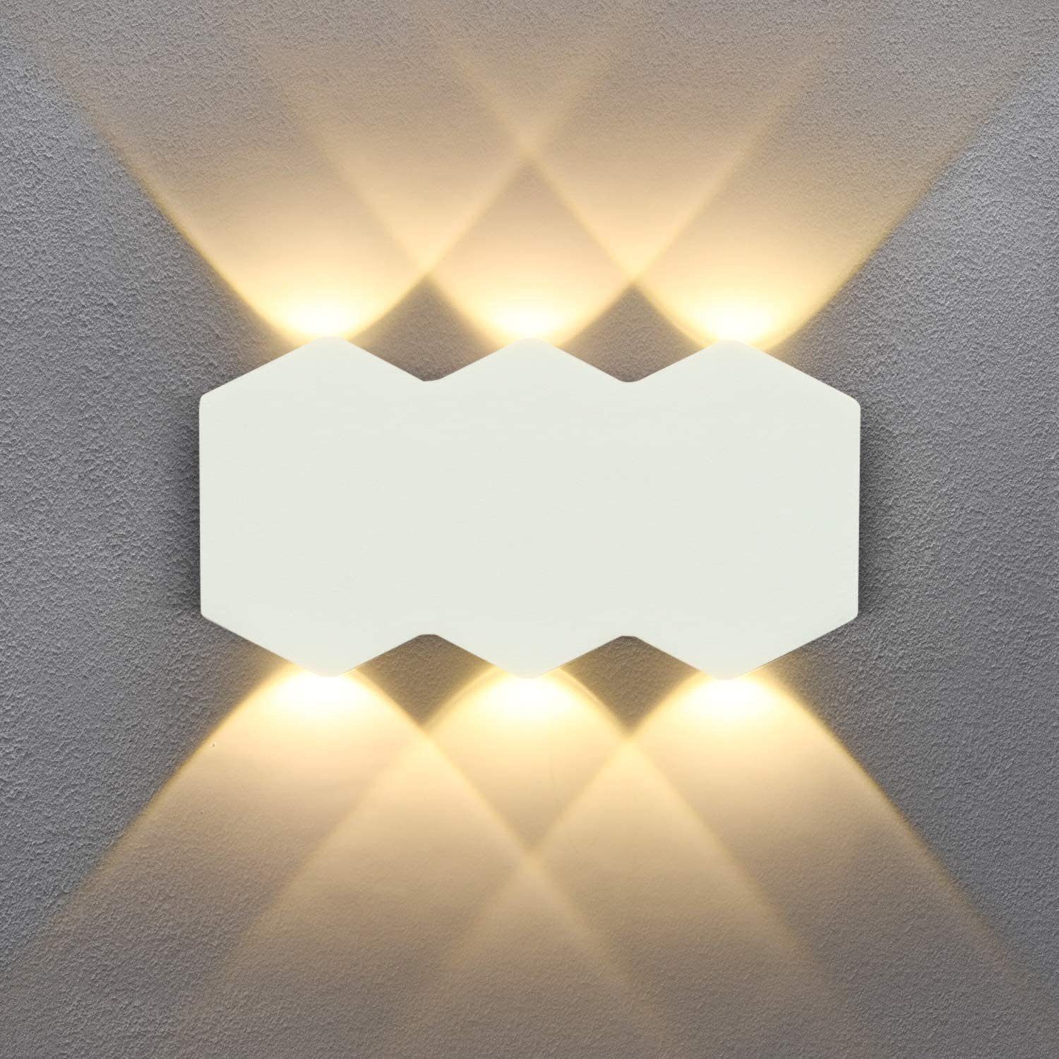ZMH Wandleuchte »LED Wandlampe Innen Modern Up Down aus Aluminium Warmweiß  3000K Flurlampe Wandlicht Treppenhaus Wohnzimmer Schlafzimmer« online  kaufen | OTTO