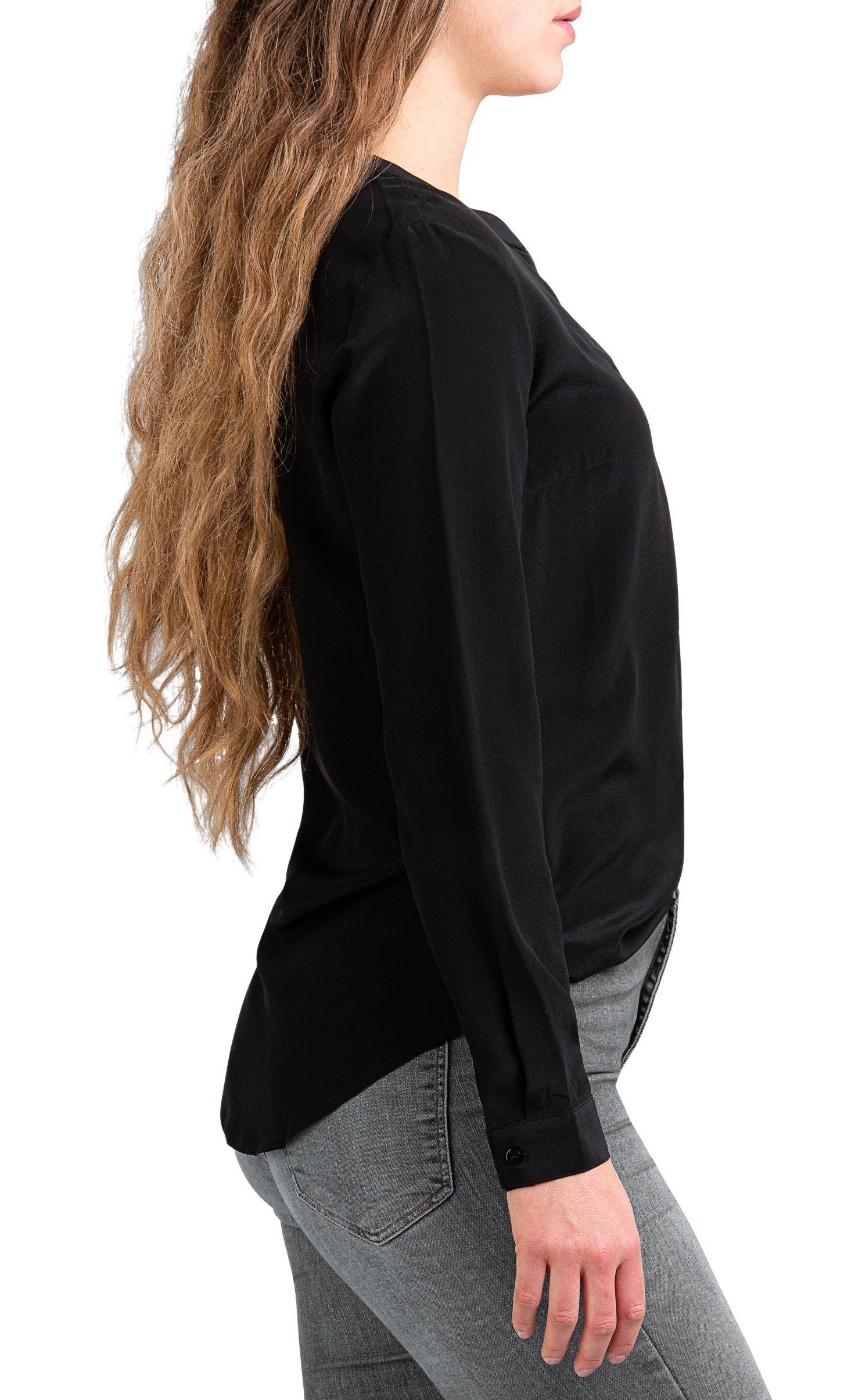 Posh Gear Seidenbluse Damen Seidenbluse Nobicetta Bluse aus 100% Seide