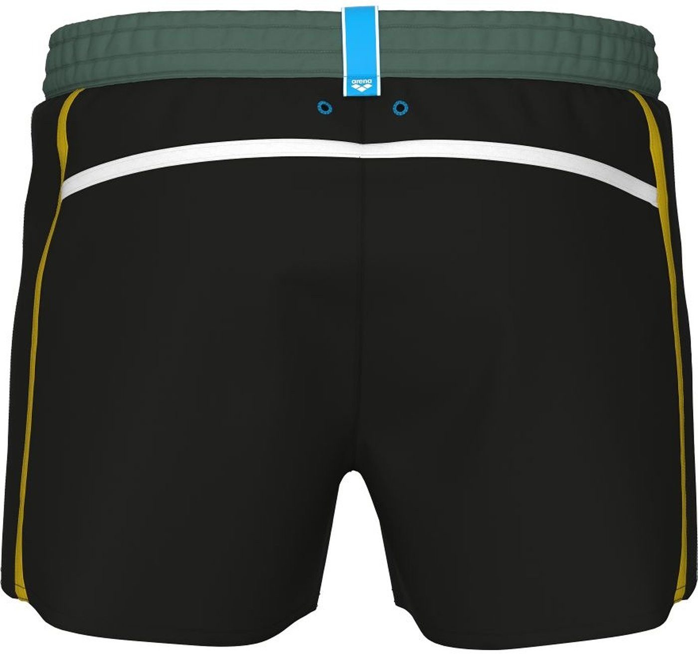 Arena Badeshorts M ARENA TAPES BEACH X-SHORT BLACK-SOFT GREEN