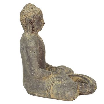 Oriental Galerie Dekofigur Buddha Figur Kerzen Teelichthalter 18 cm (1 St)