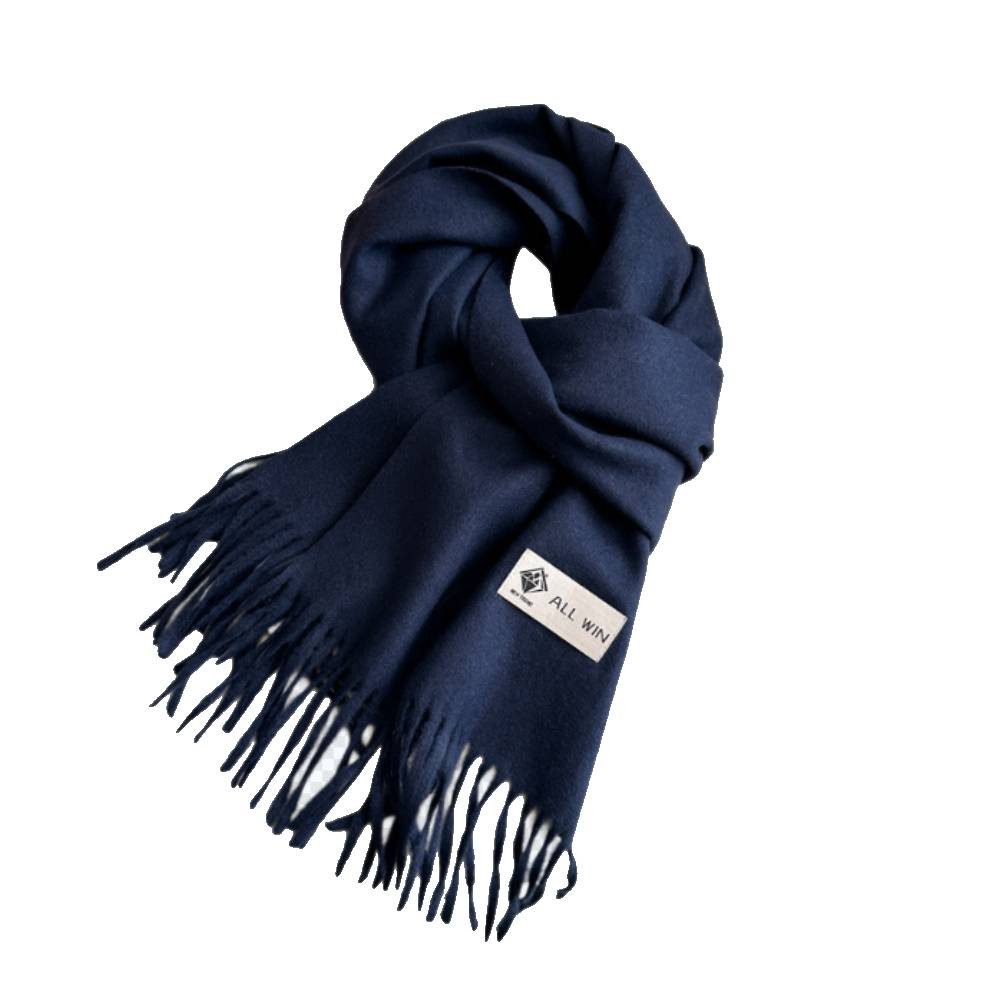 Blusmart Halstuch Schal Damen Warm Herbst Winter unifarben Baumwolle mit qu günstig online kaufen